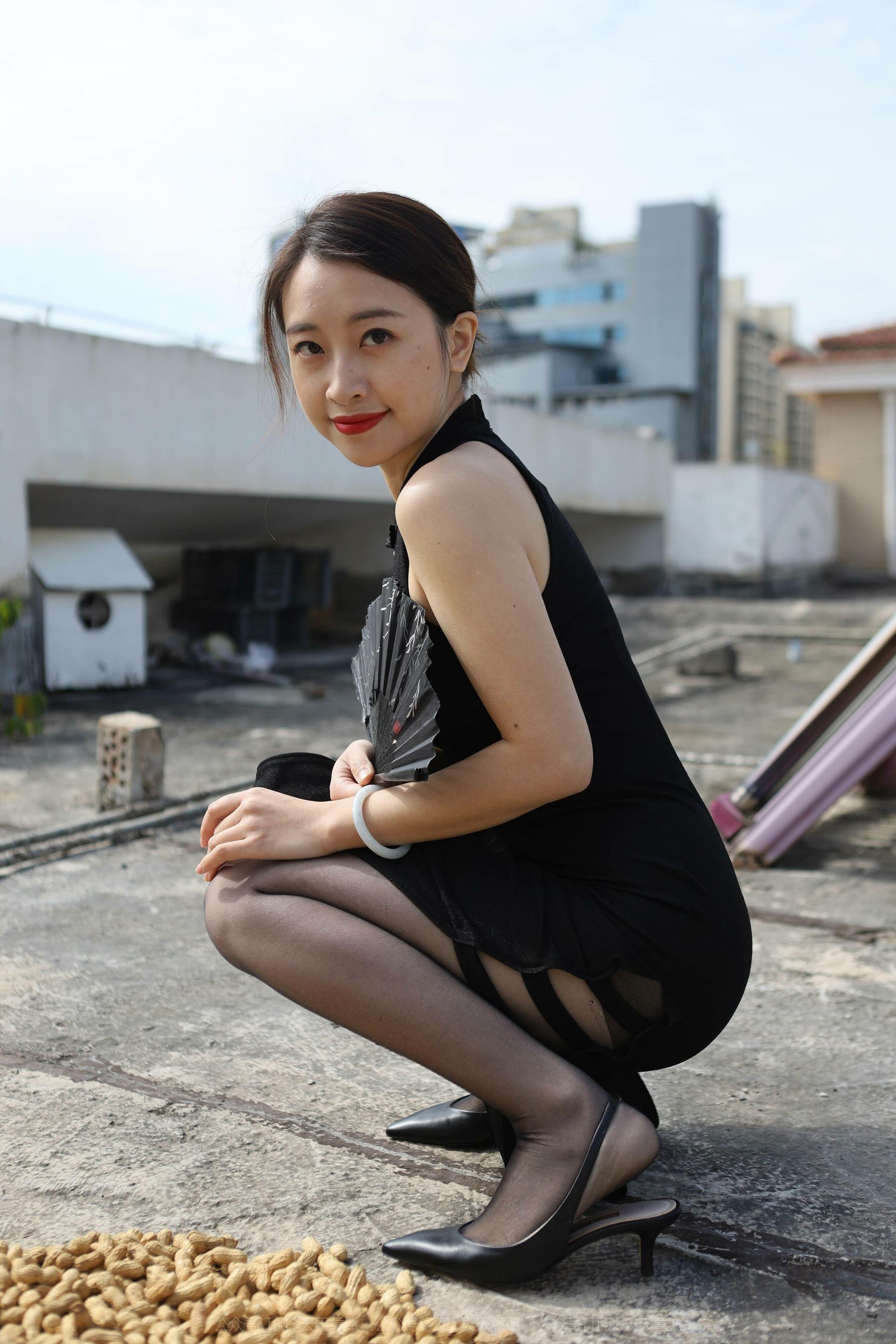 模特 小婕 《天台旗袍秀》-图66