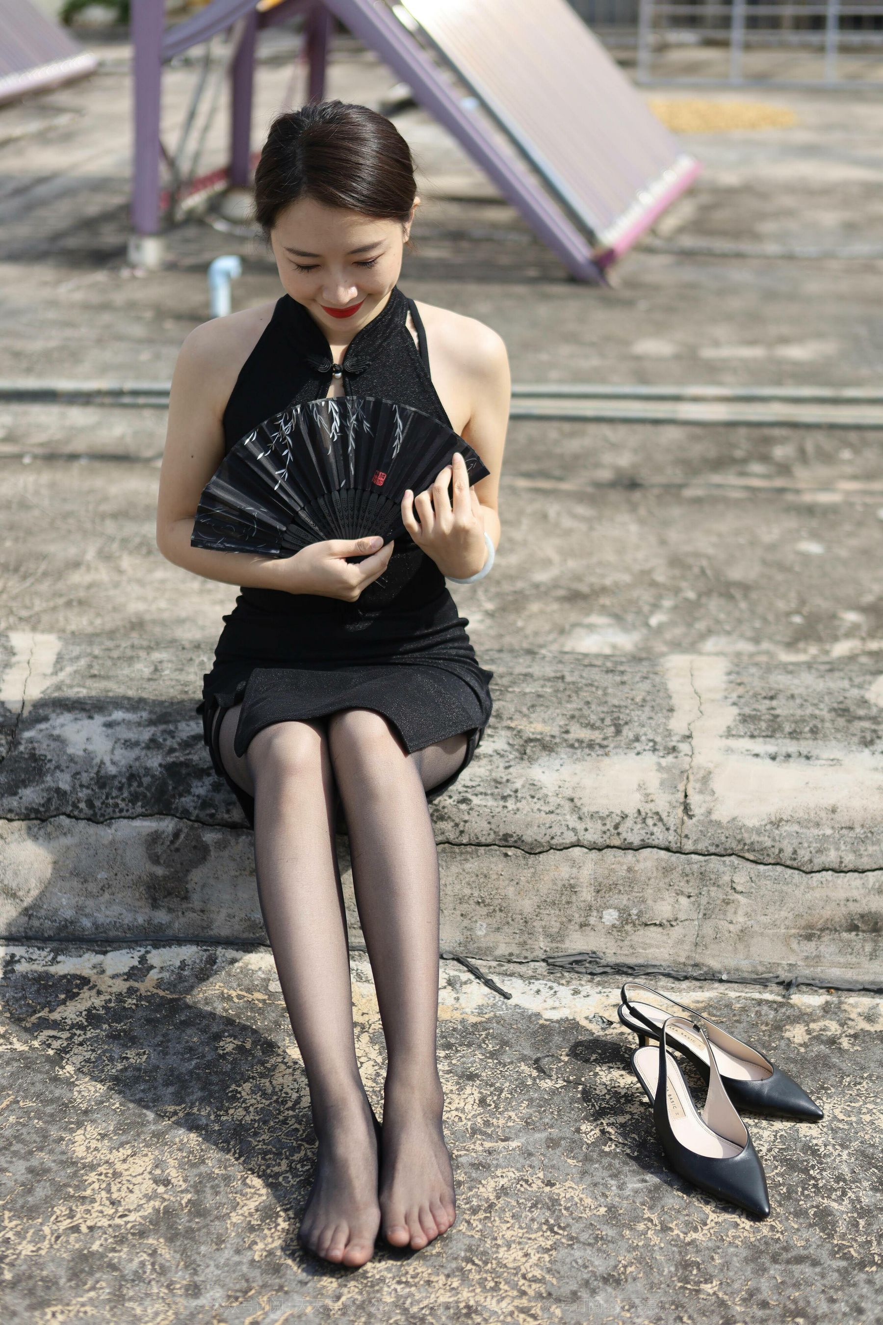 模特 小婕 《天台旗袍秀》-图85