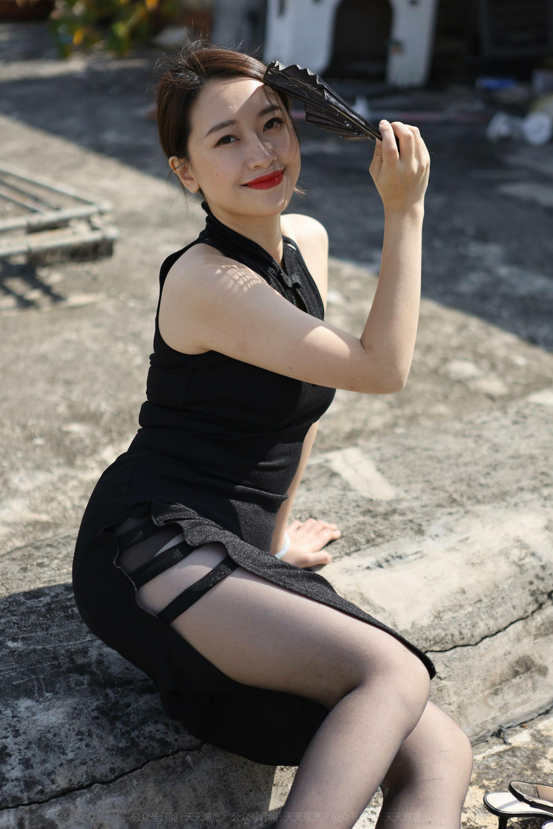 模特 小婕 《天台旗袍秀》-图93