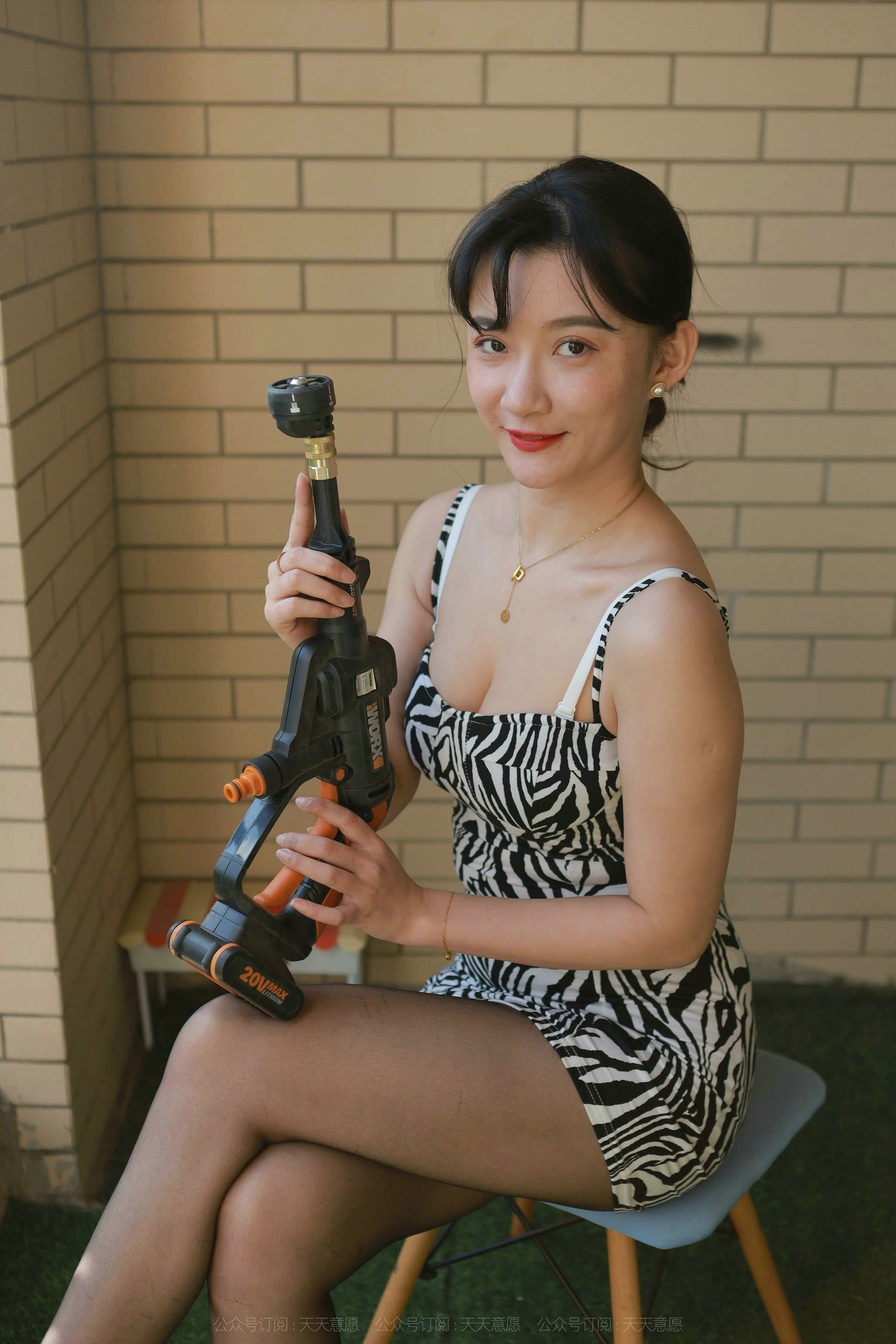 模特 秋秋 《丰满斑马纹》-图69