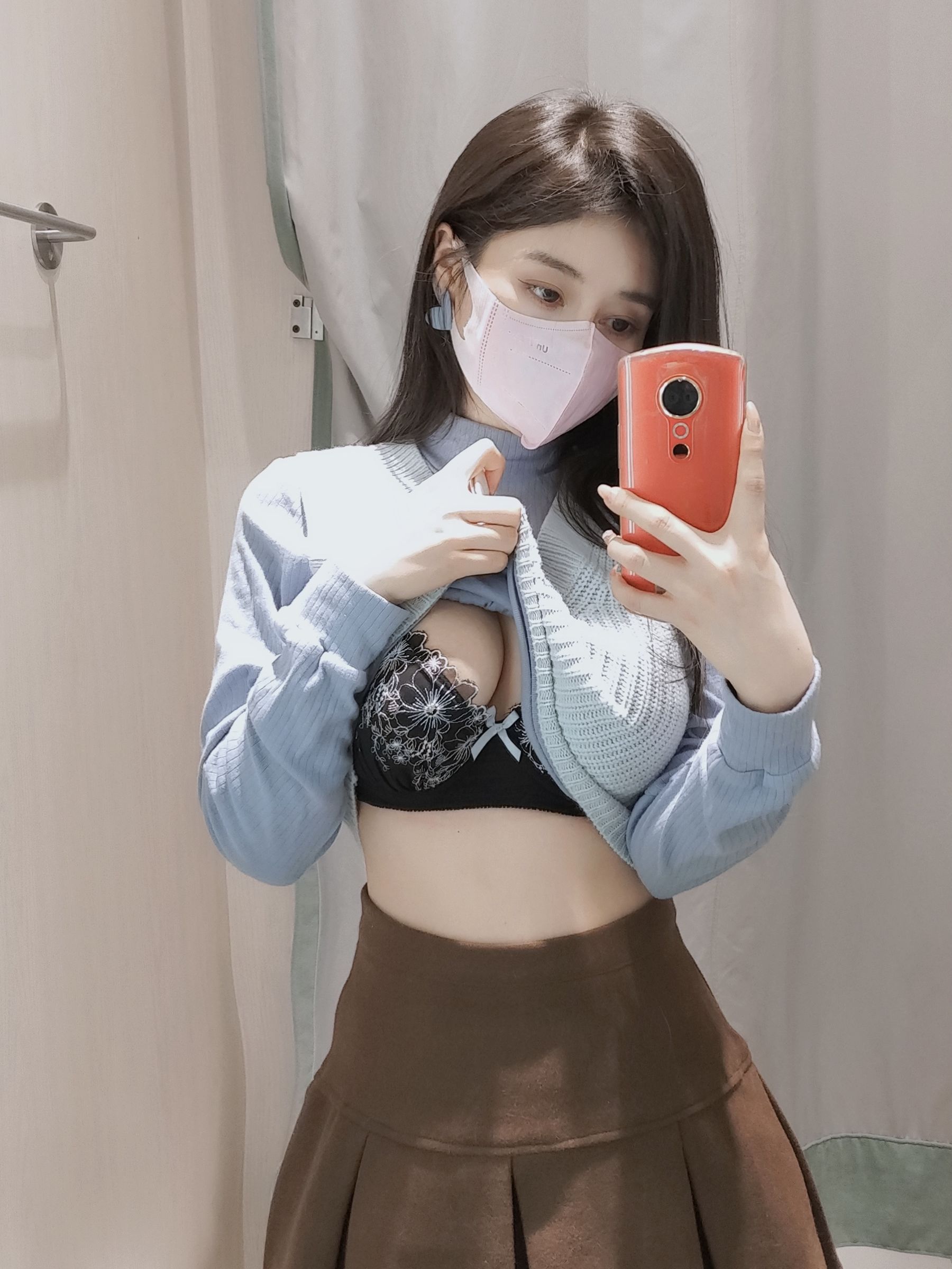 Coser小姐姐白银 - 更衣室自拍-图63