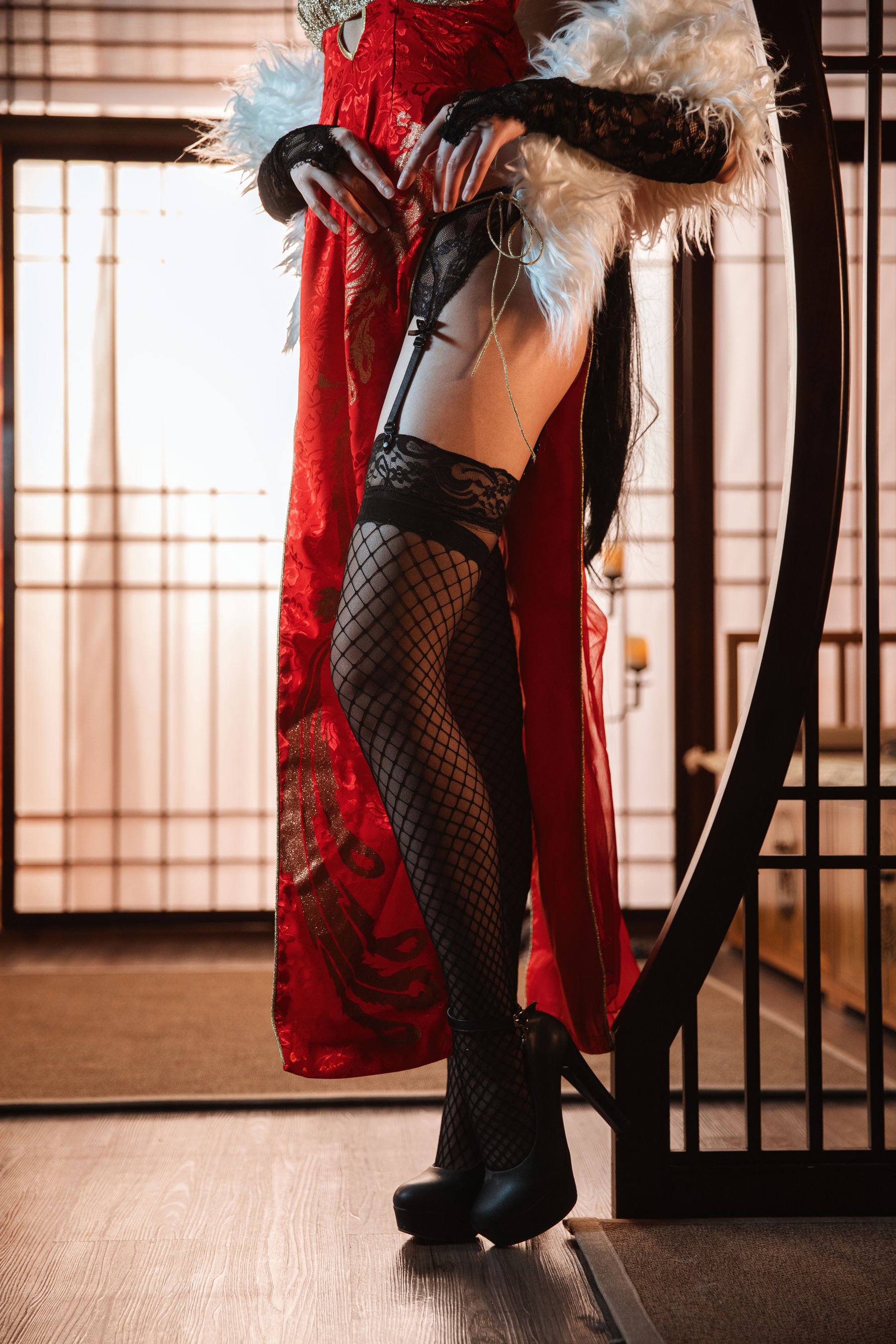 Coser瓜希酱福利 - 大凤旗袍-图11