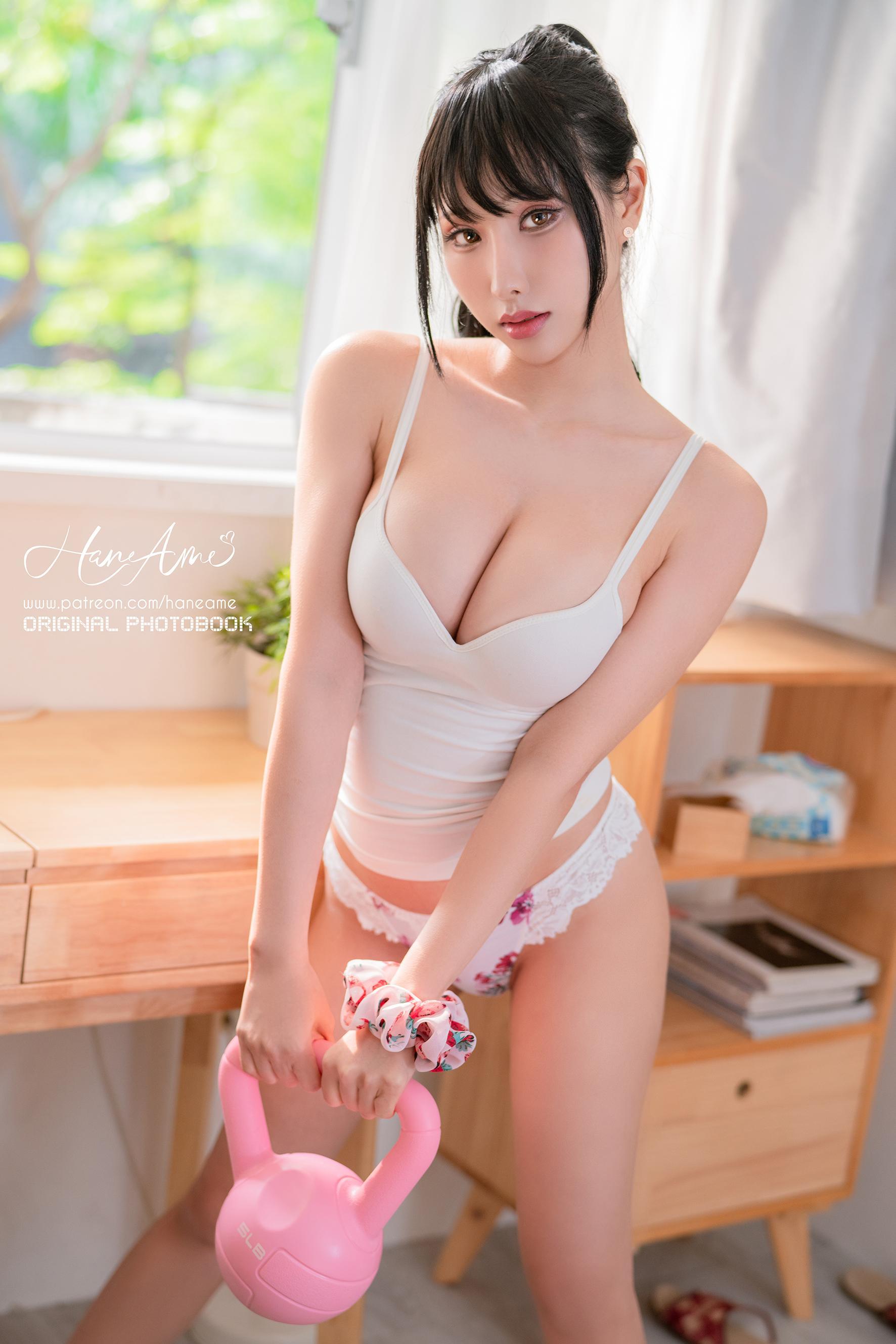 Hane Ame 雨波写真 - Exercise Girl-图116