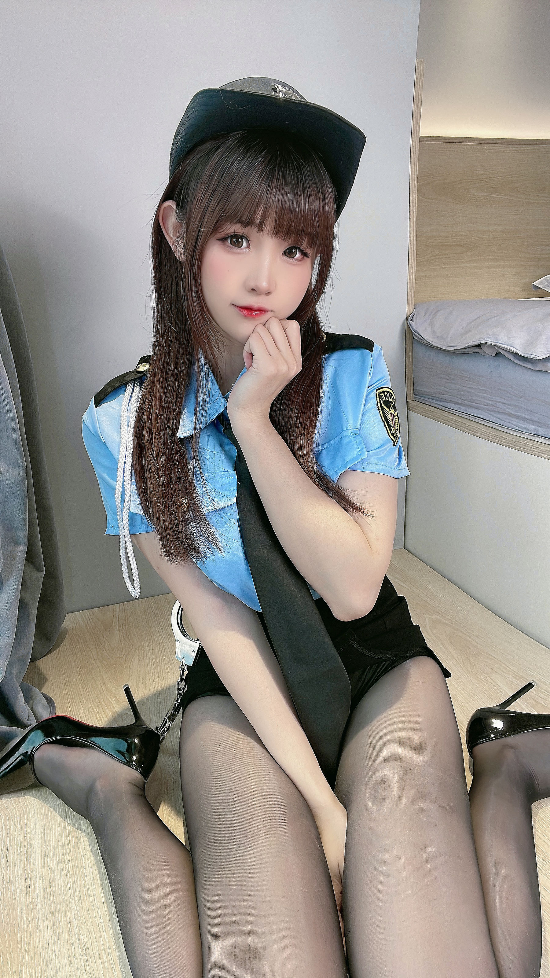 miko酱ww - 女警制服-图78