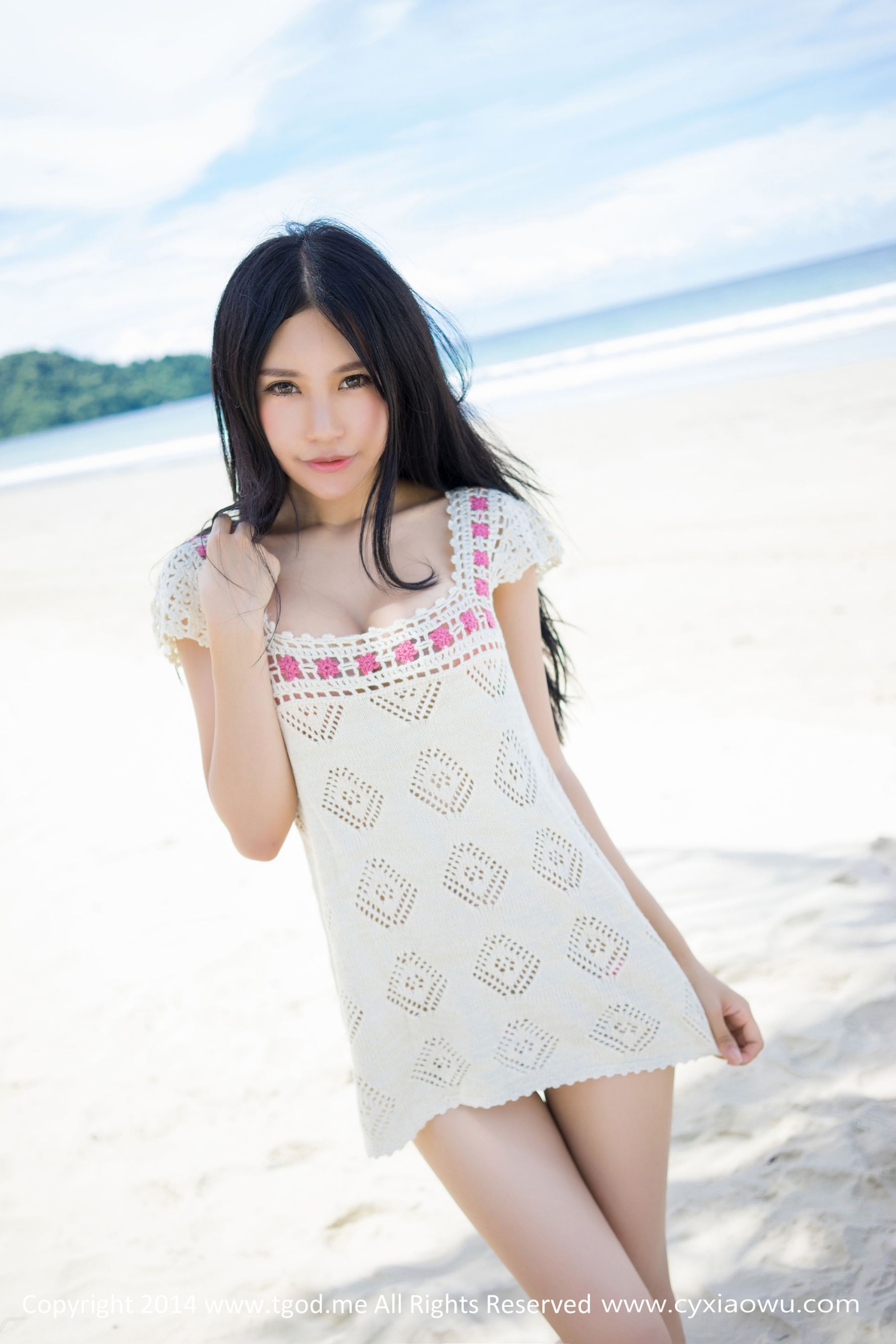 绮里嘉ula 《沙巴旅拍》小清新系列  写真集-图12