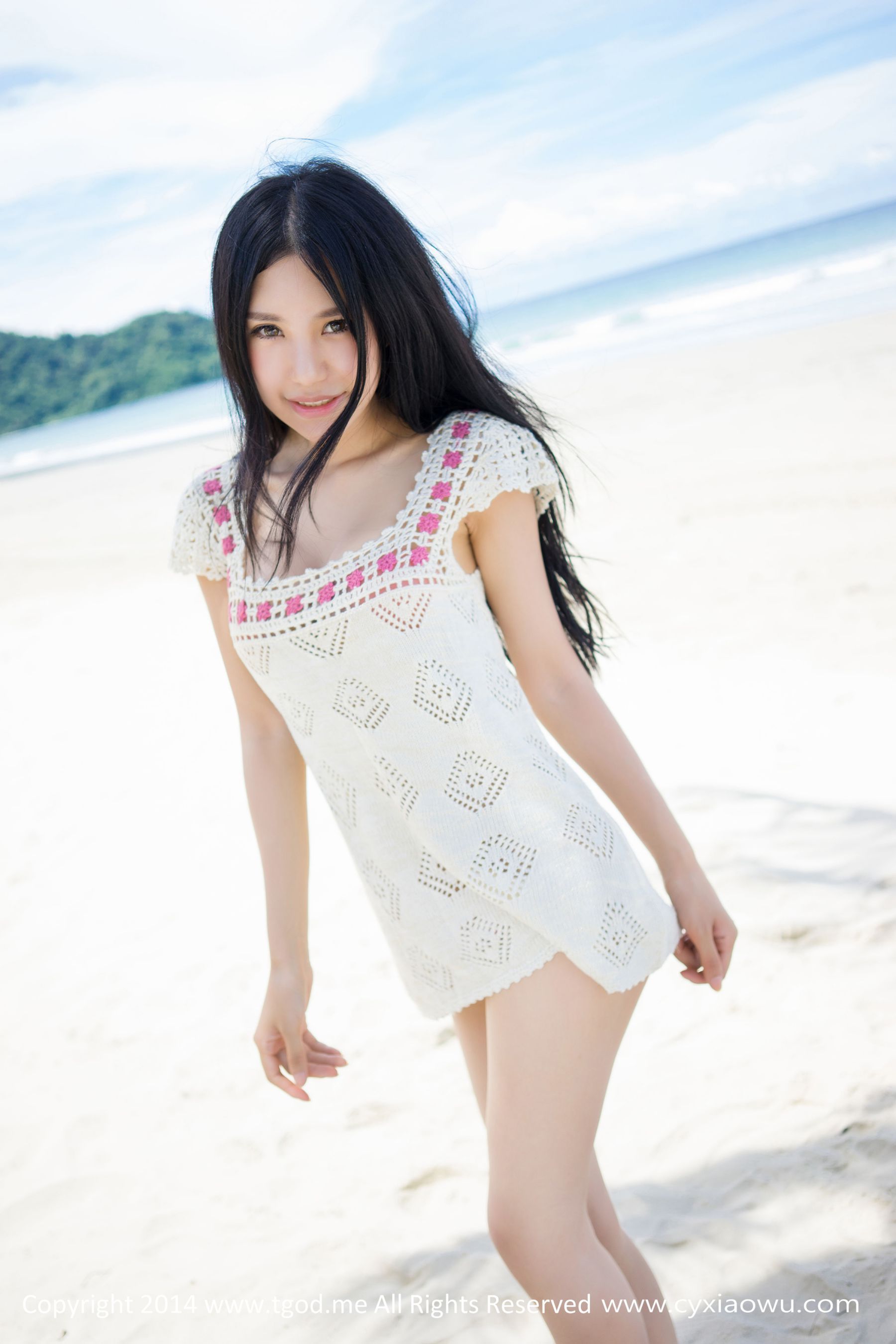 绮里嘉ula 《沙巴旅拍》小清新系列  写真集-图13