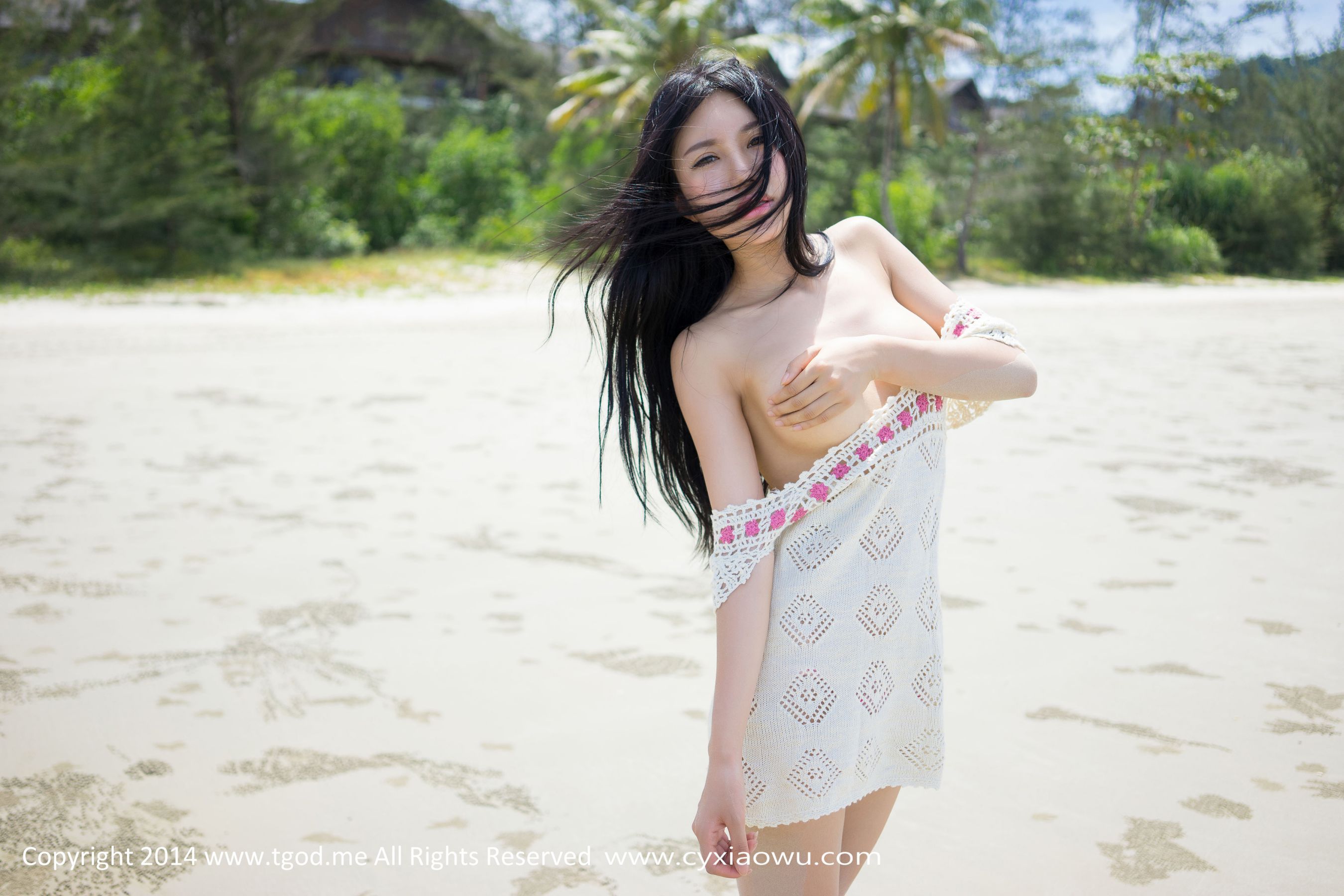 绮里嘉ula 《沙巴旅拍》小清新系列  写真集-图30