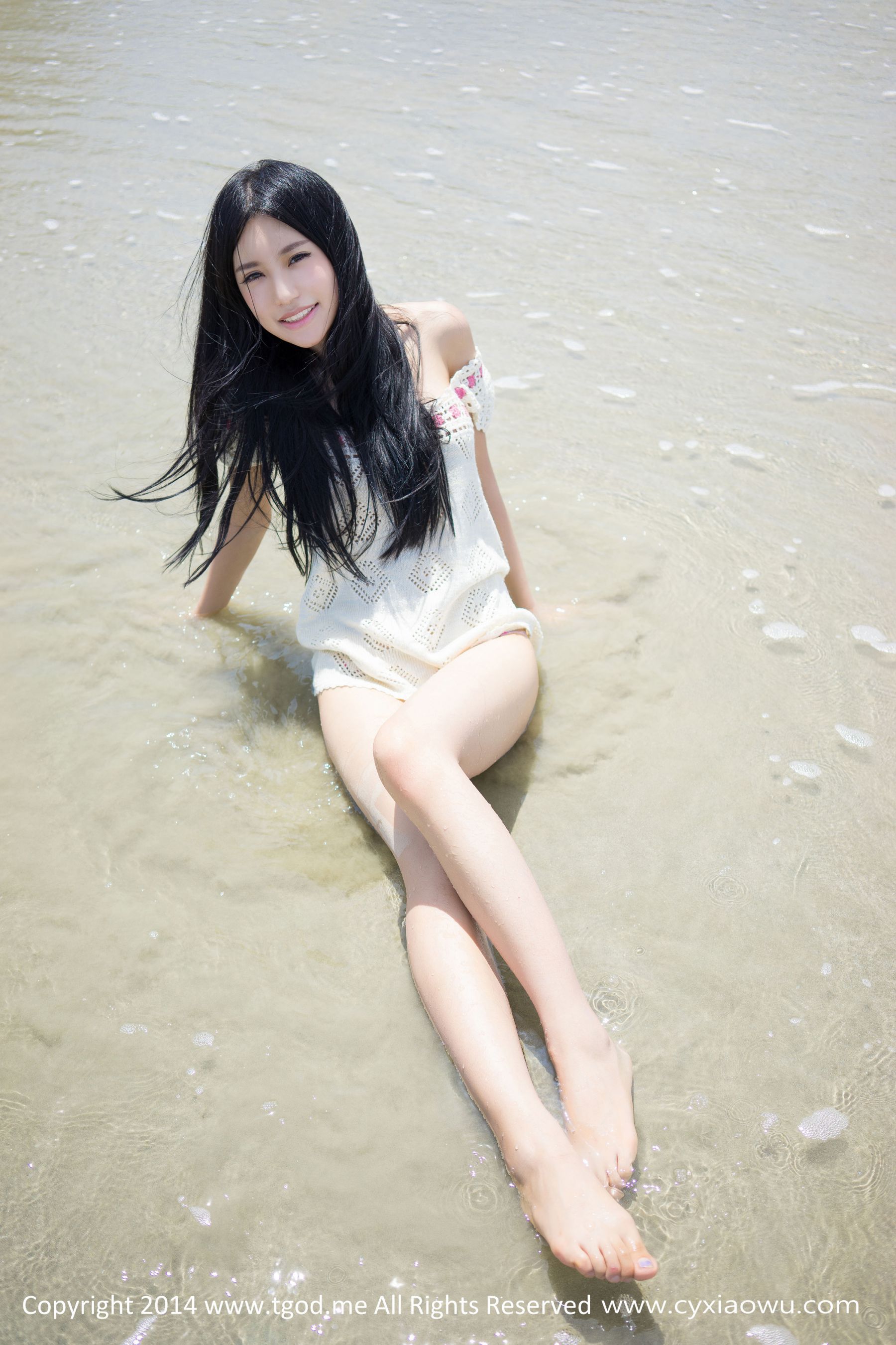 绮里嘉ula 《沙巴旅拍》小清新系列  写真集-图38