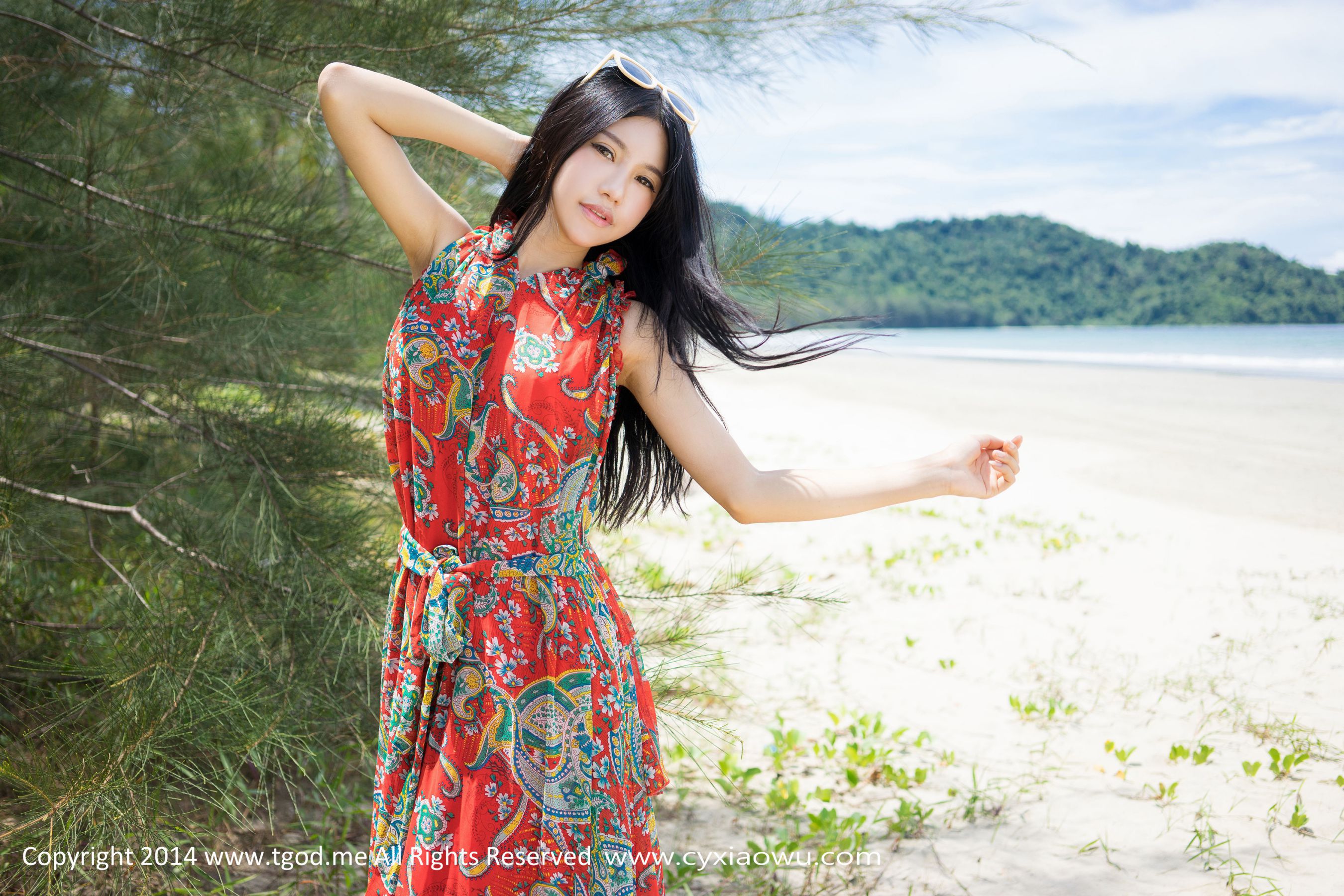 绮里嘉ula 《沙巴旅拍》小清新系列  写真集-图3