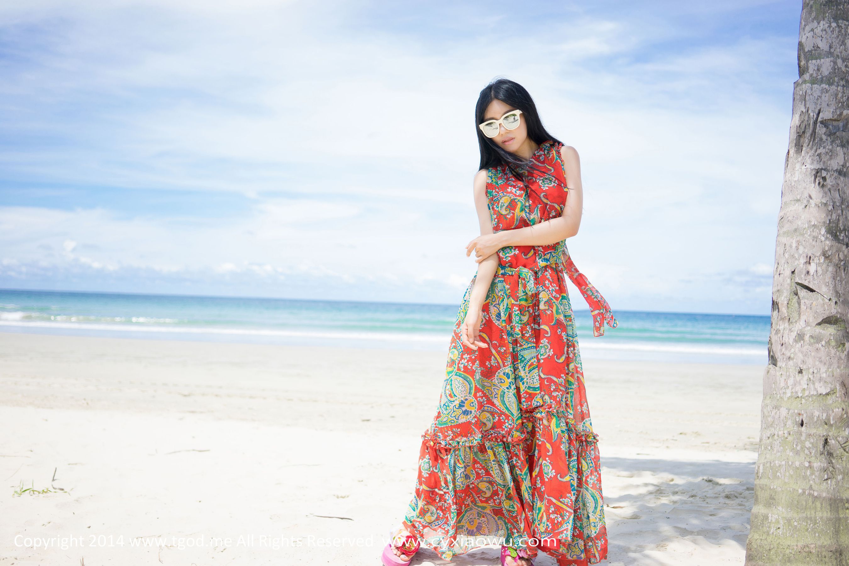 绮里嘉ula 《沙巴旅拍》小清新系列  写真集-图7