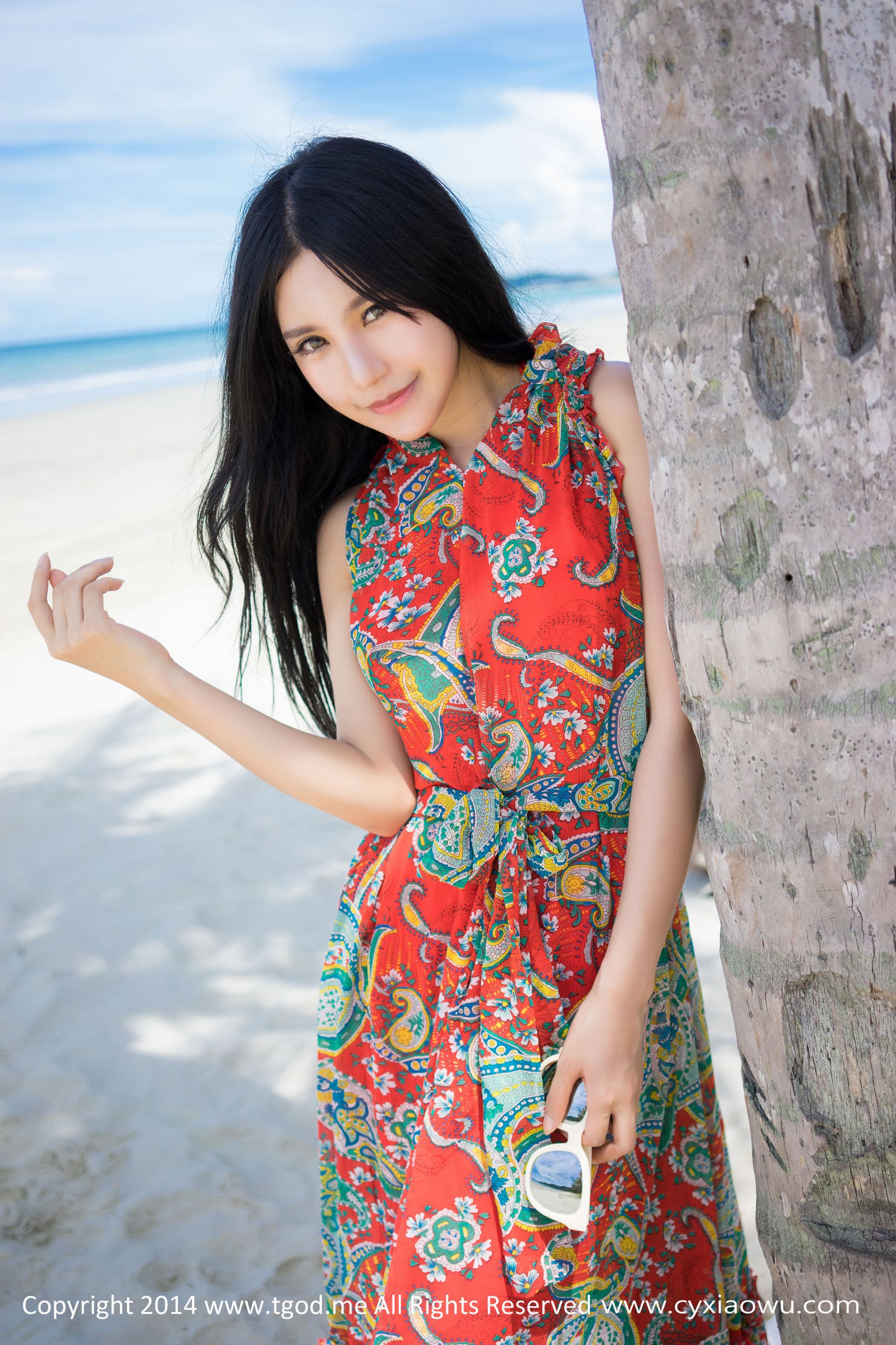 绮里嘉ula 《沙巴旅拍》小清新系列  写真集-图8