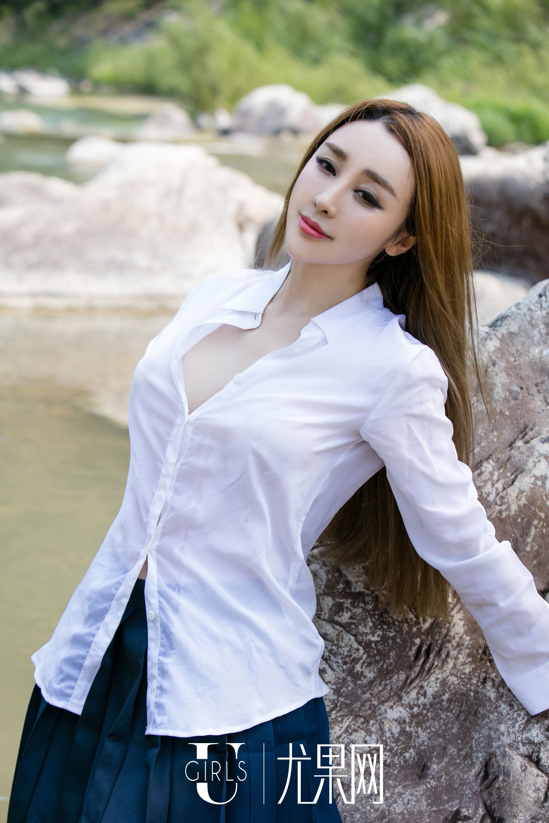 U192 溪甜《山泉少女》-图1