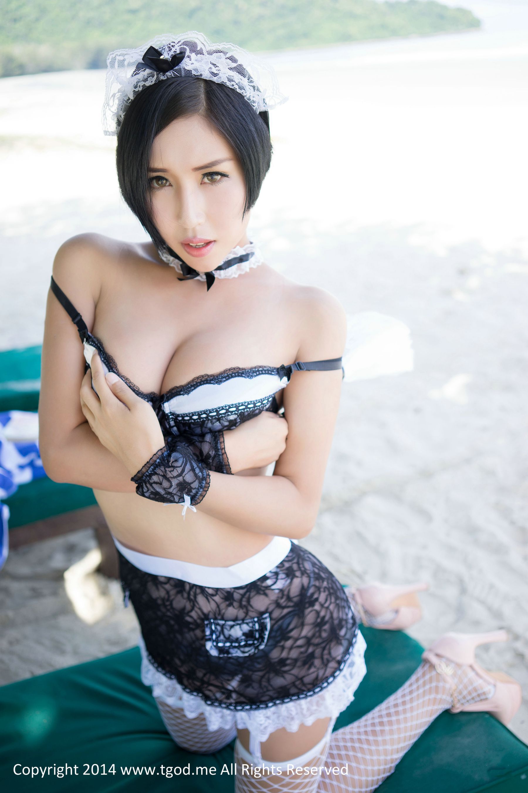 性感尤物娜依灵儿《沙巴旅拍》第2弹  写真集-图37
