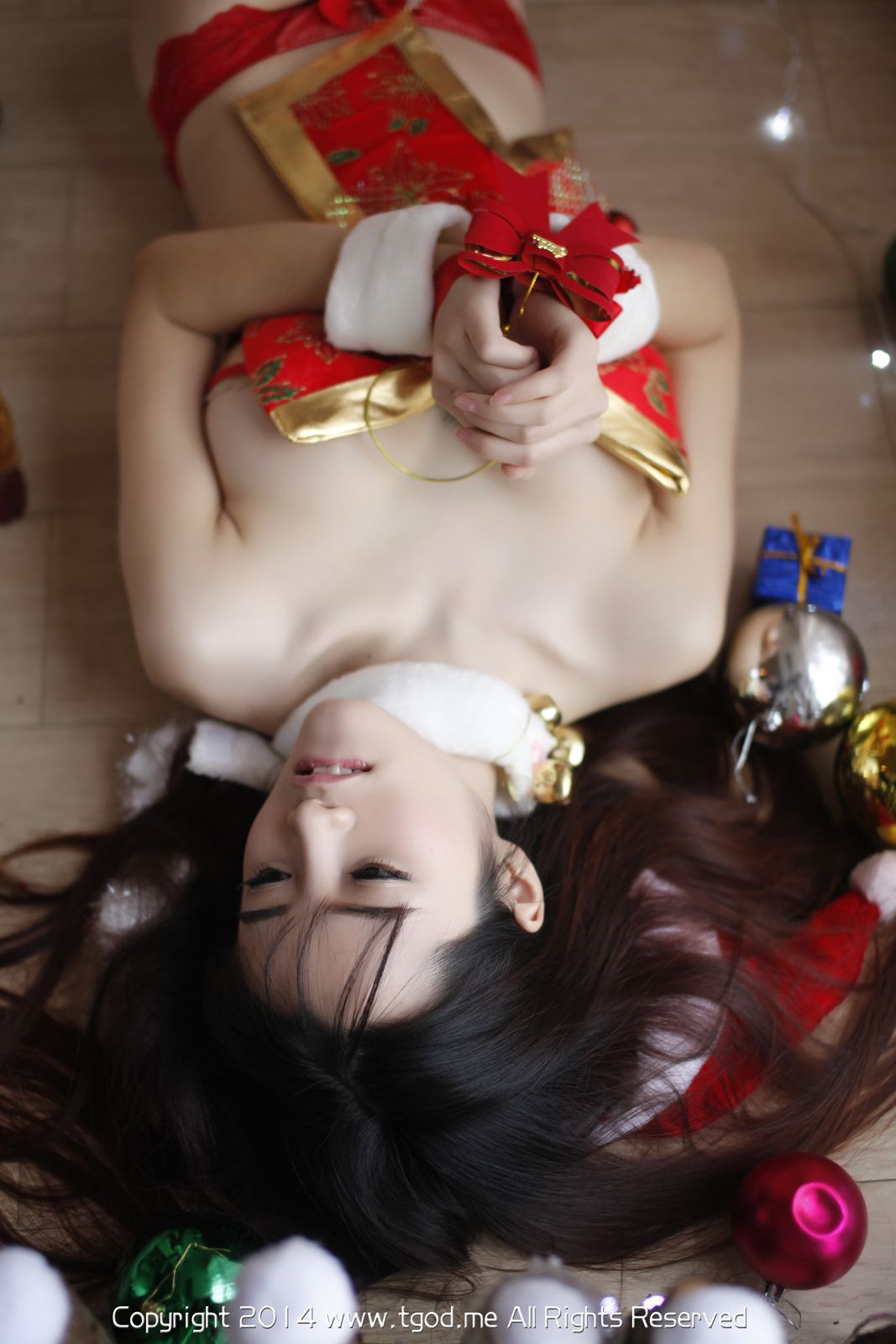 最美校花孔一红《 爆美圣诞女郎》  写真集-图64