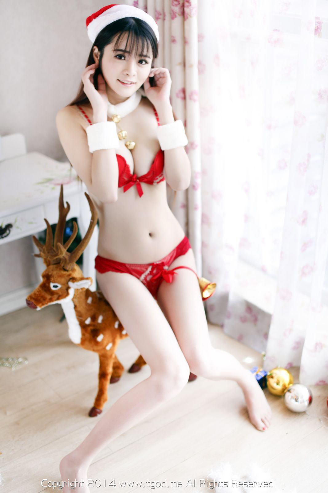 最美校花孔一红《 爆美圣诞女郎》  写真集-图73