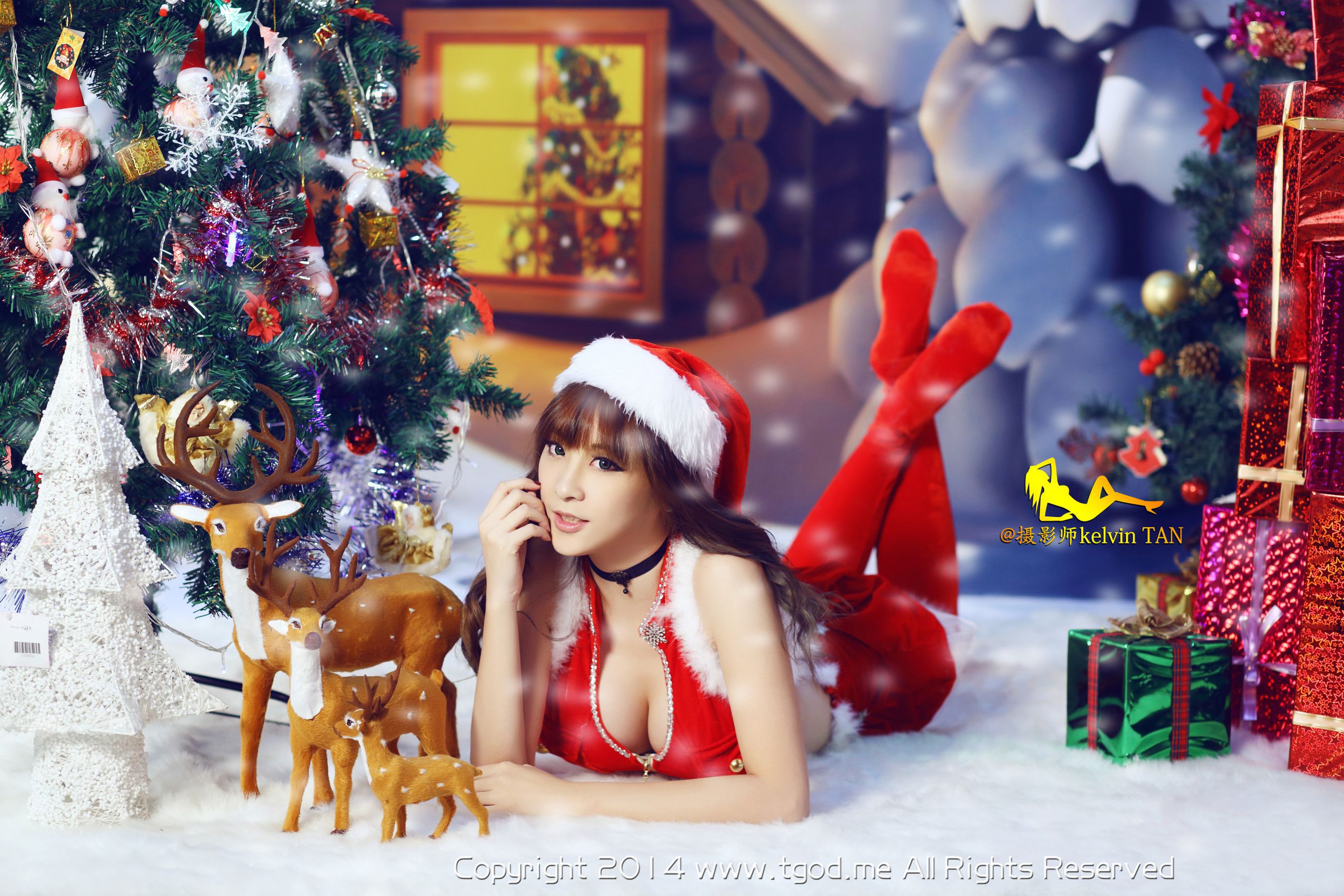 王子妃FayPrince《圣诞节大片》  写真集-图0