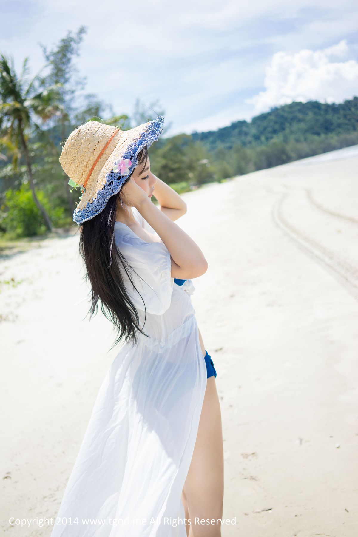 绮里嘉Ula《沙滩仙子》 写真集-图0