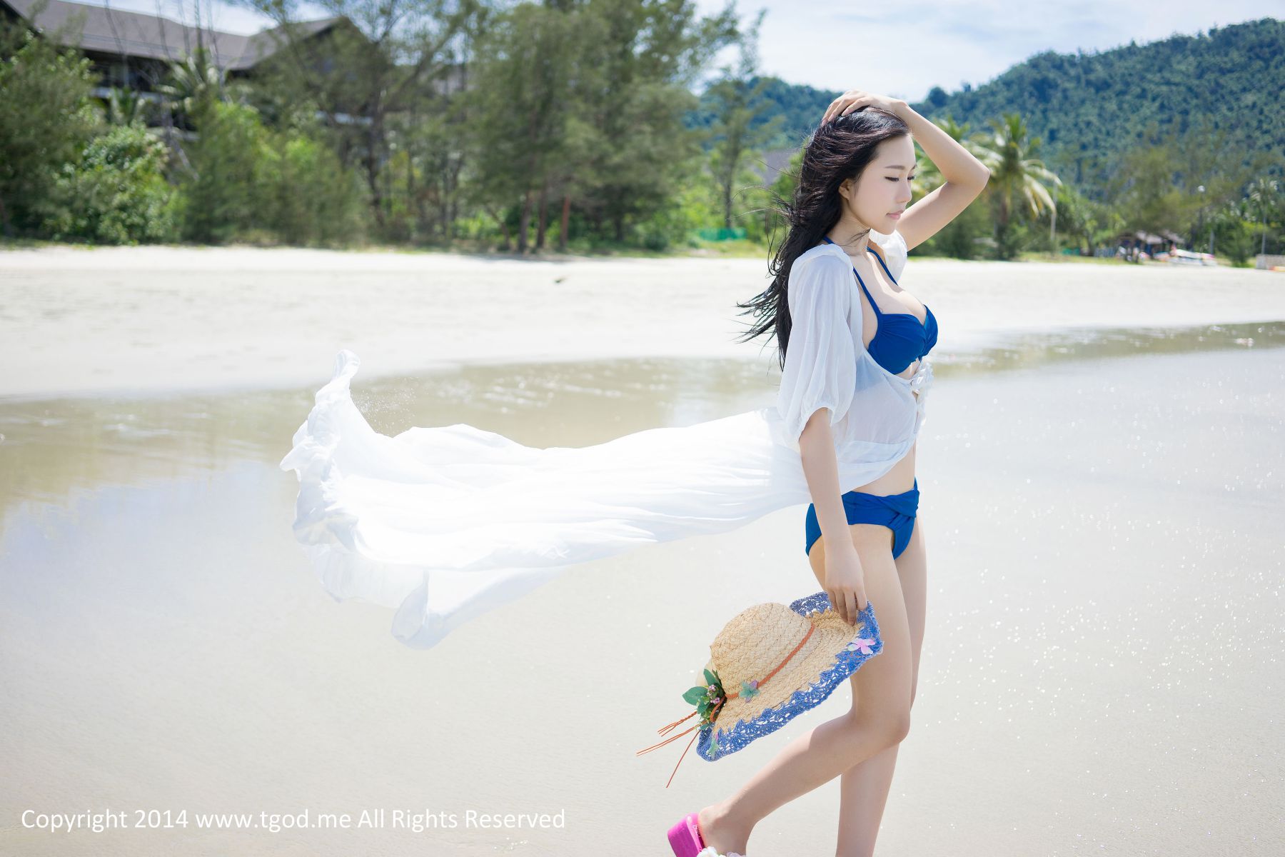 绮里嘉Ula《沙滩仙子》 写真集-图9