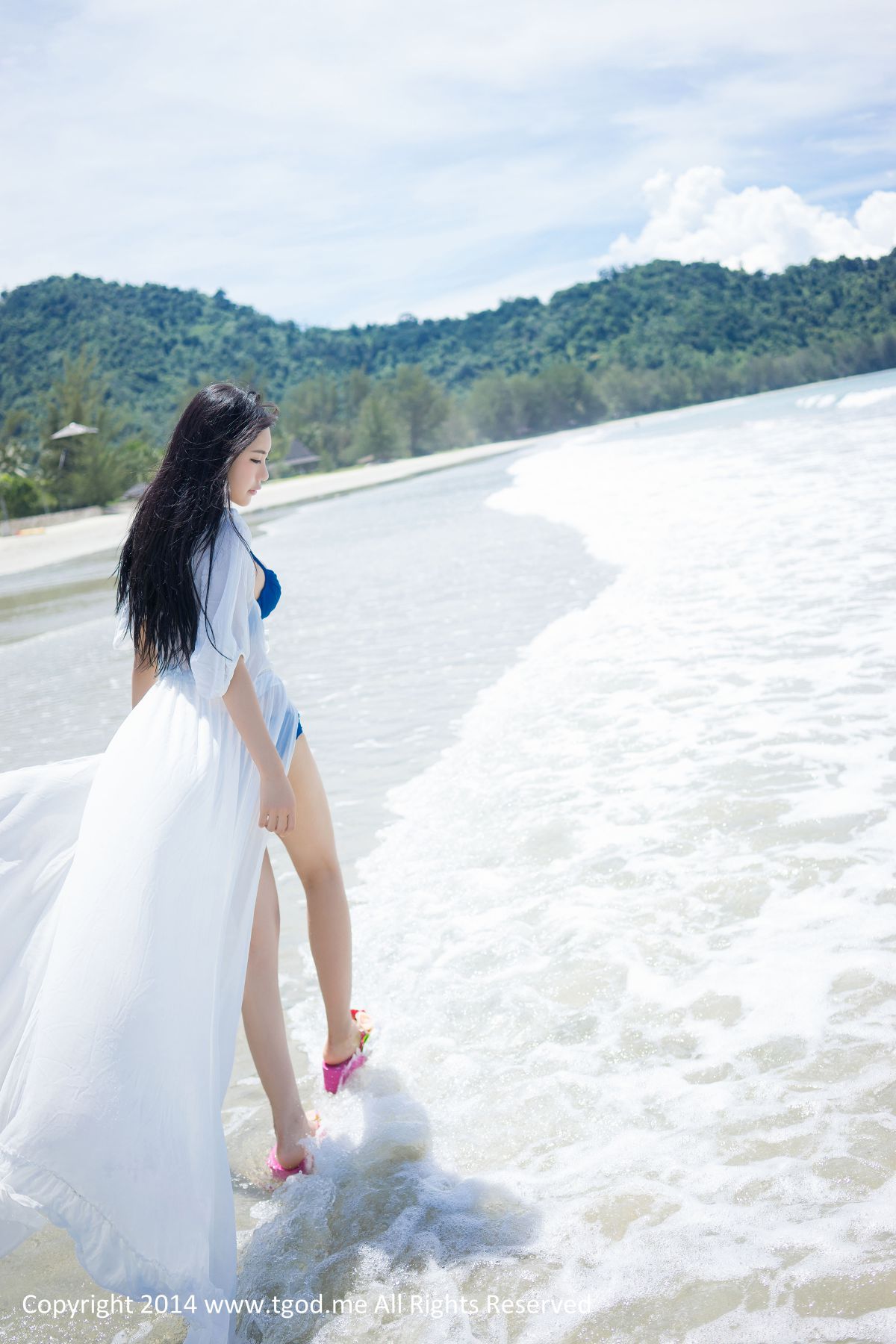绮里嘉Ula《沙滩仙子》 写真集-图11