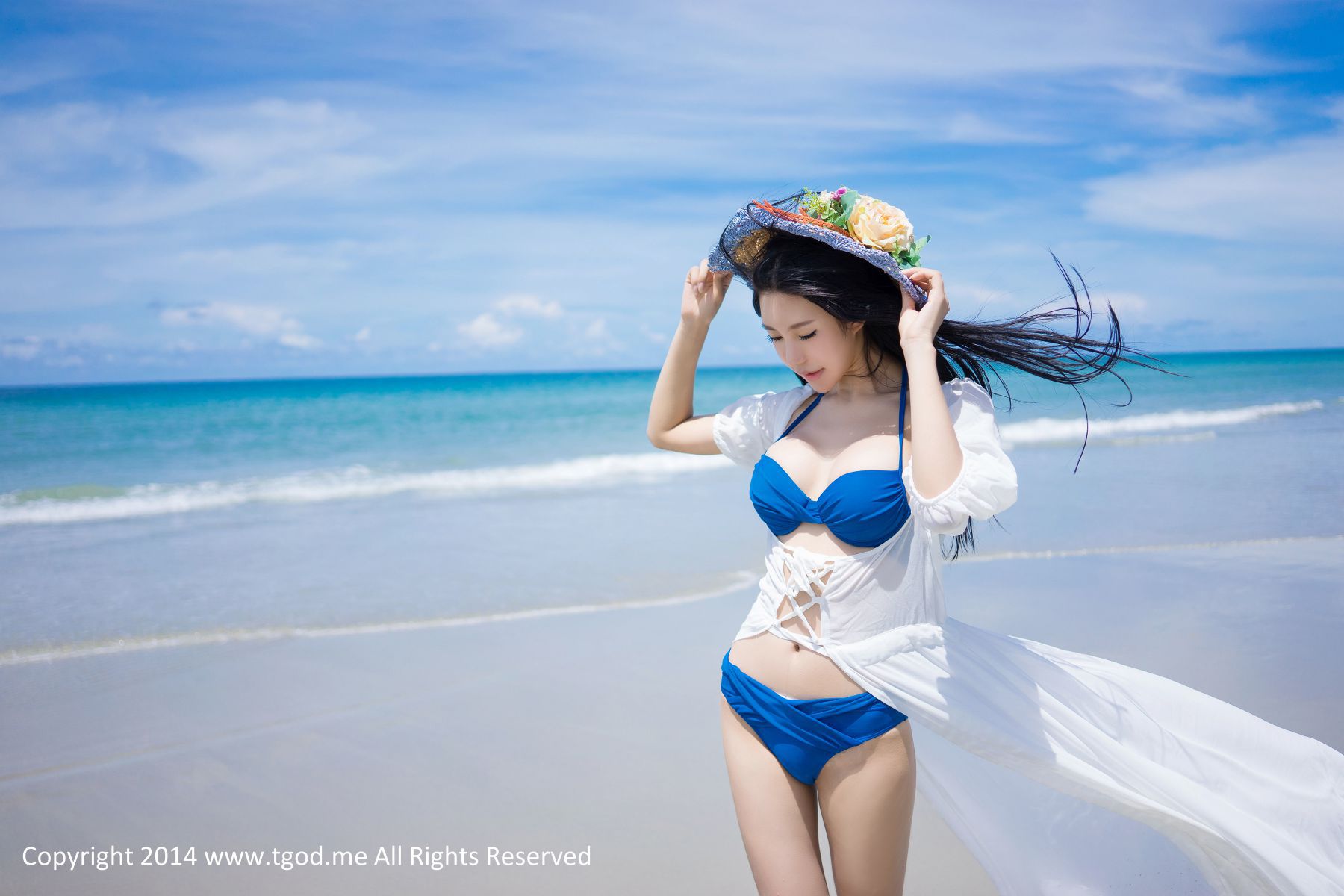 绮里嘉Ula《沙滩仙子》 写真集-图13