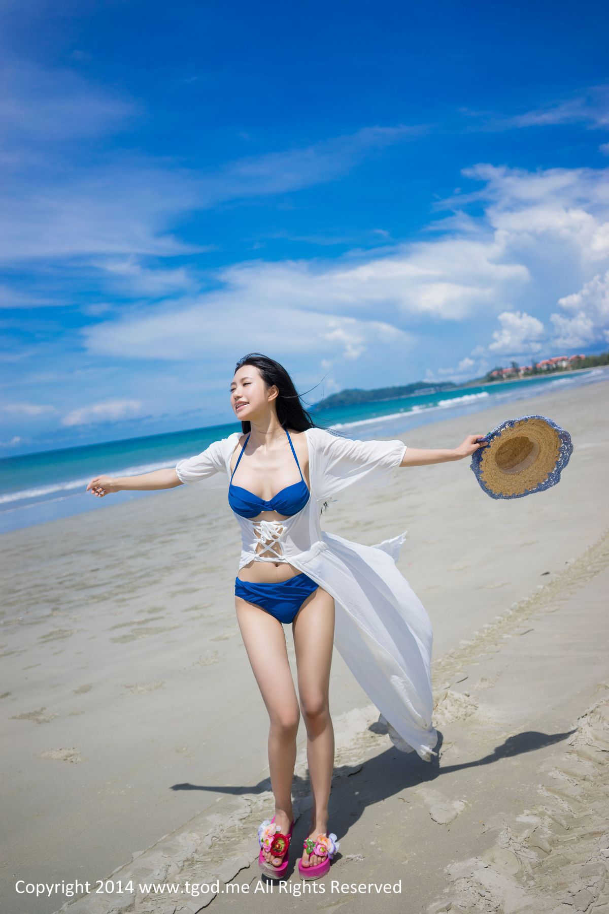 绮里嘉Ula《沙滩仙子》 写真集-图17