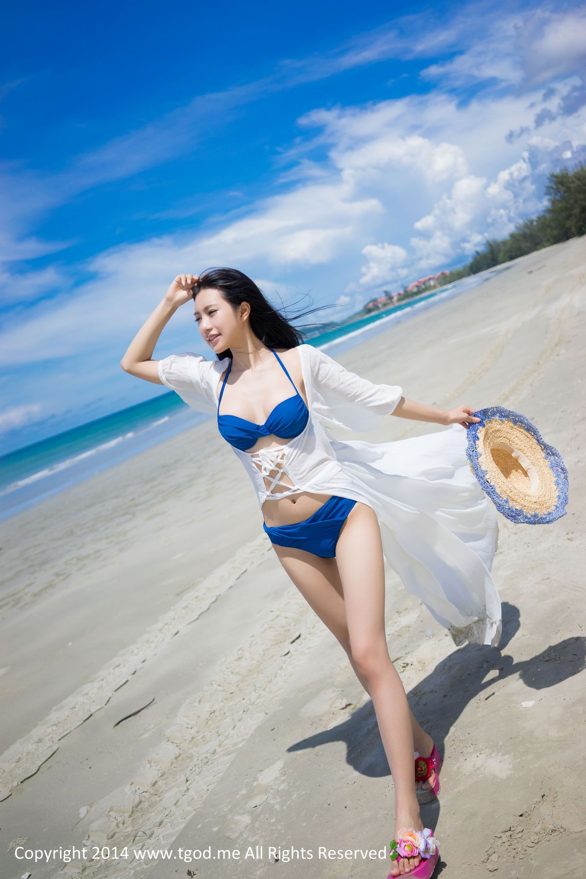 绮里嘉Ula《沙滩仙子》 写真集-图18