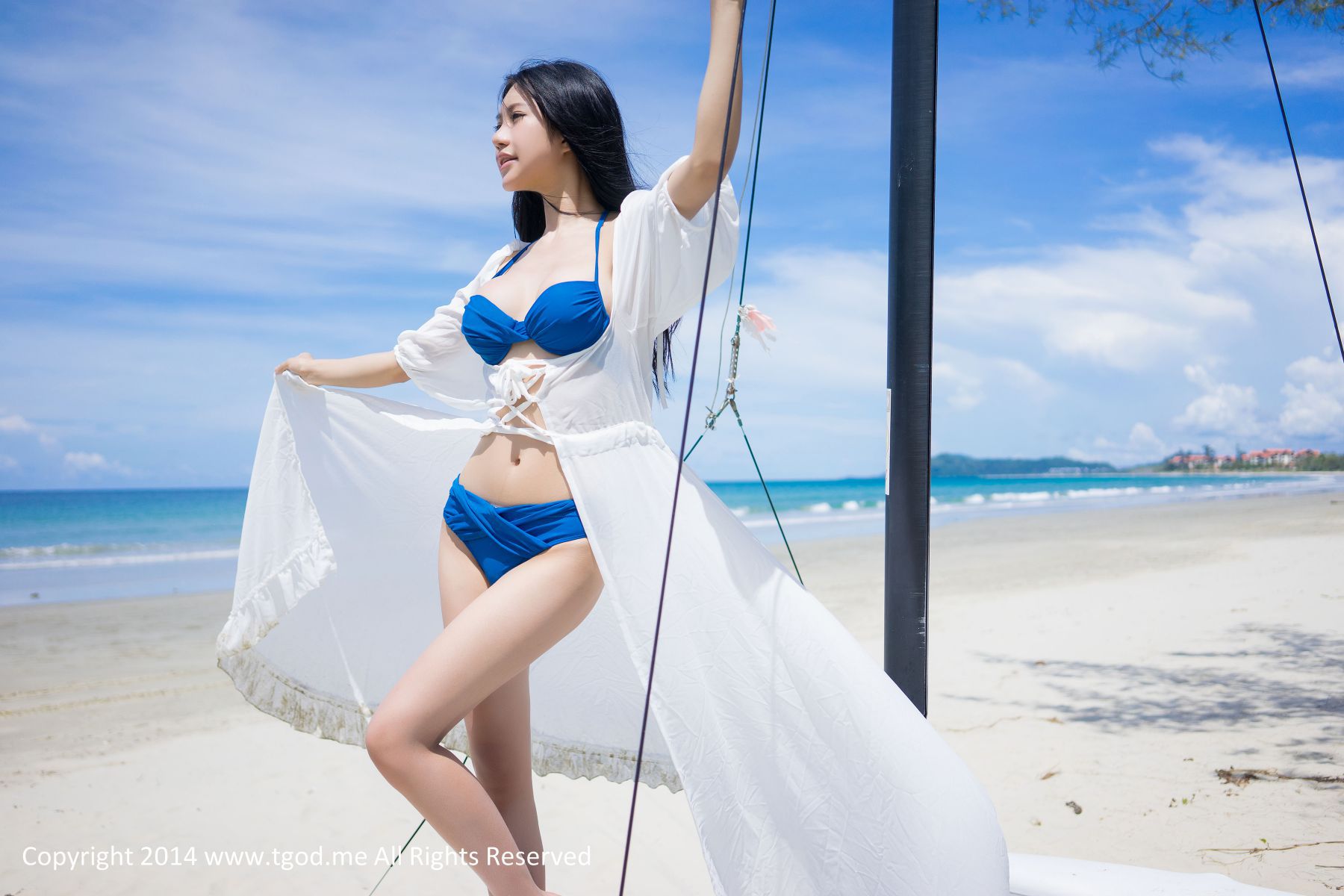 绮里嘉Ula《沙滩仙子》 写真集-图25