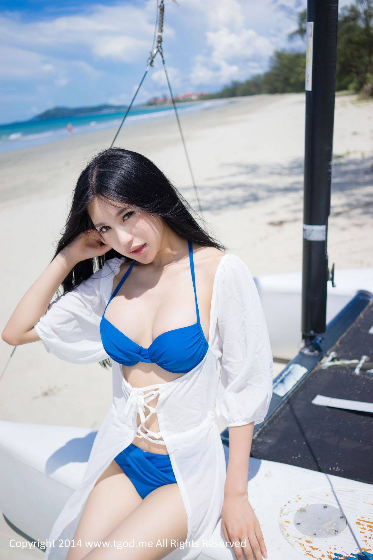 绮里嘉Ula《沙滩仙子》 写真集-图27