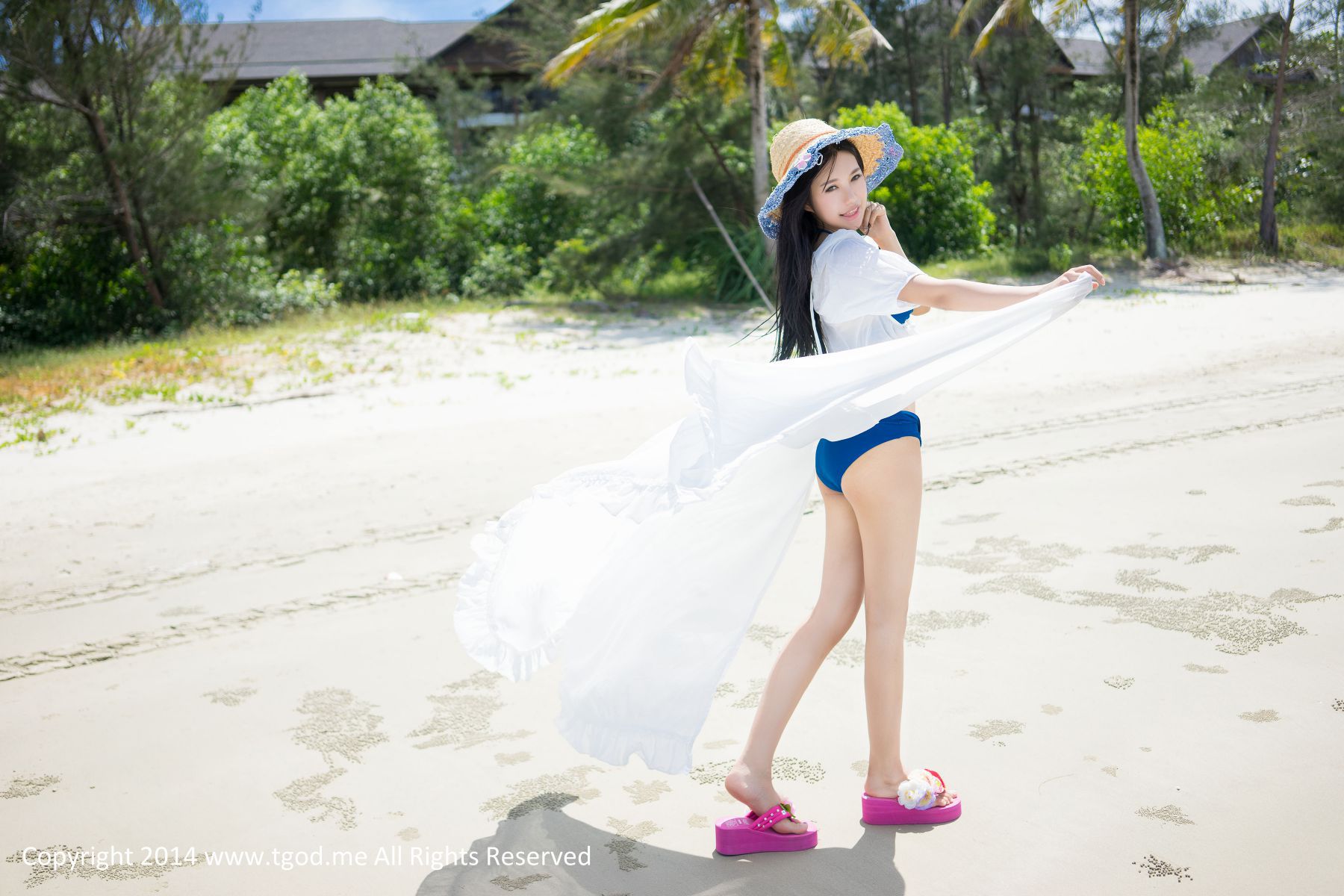 绮里嘉Ula《沙滩仙子》 写真集-图2