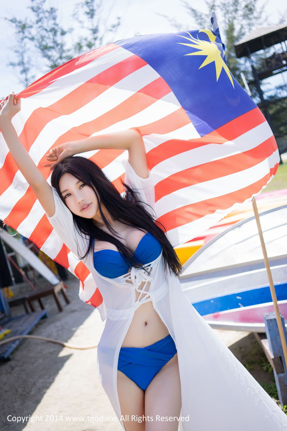 绮里嘉Ula《沙滩仙子》 写真集-图30