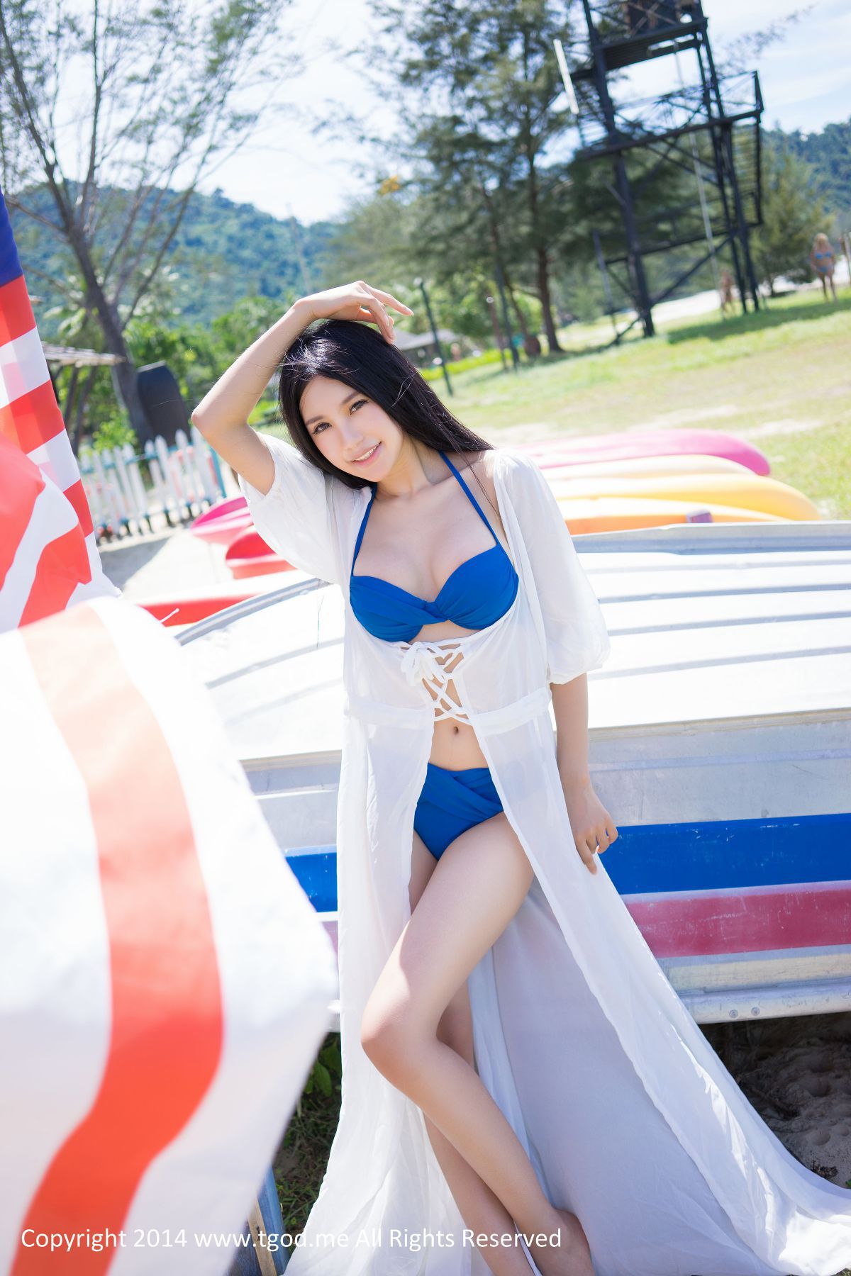 绮里嘉Ula《沙滩仙子》 写真集-图32