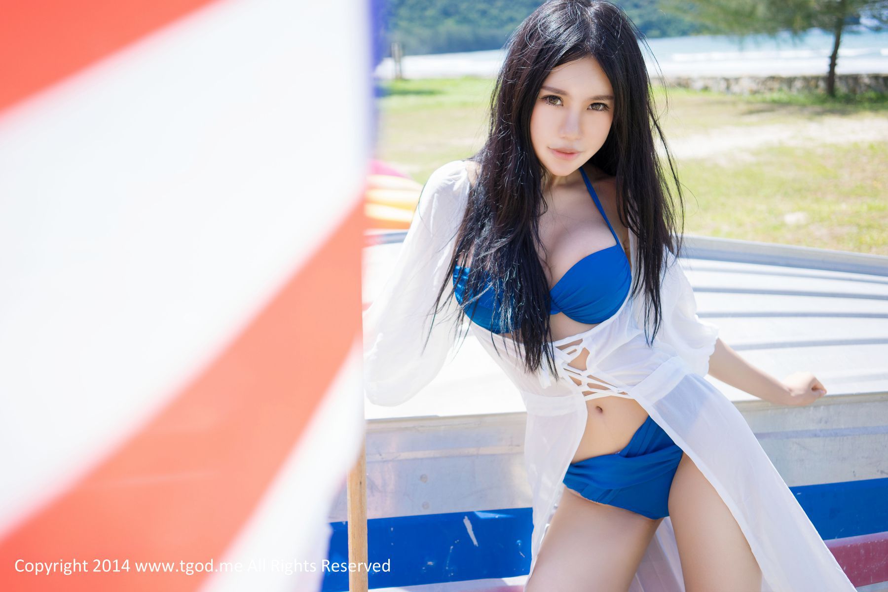 绮里嘉Ula《沙滩仙子》 写真集-图33
