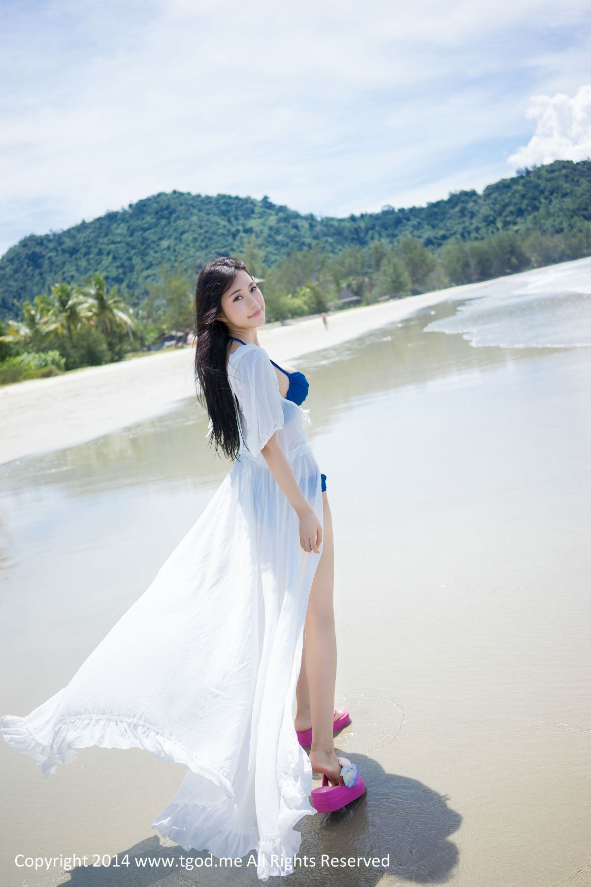 绮里嘉Ula《沙滩仙子》 写真集-图6