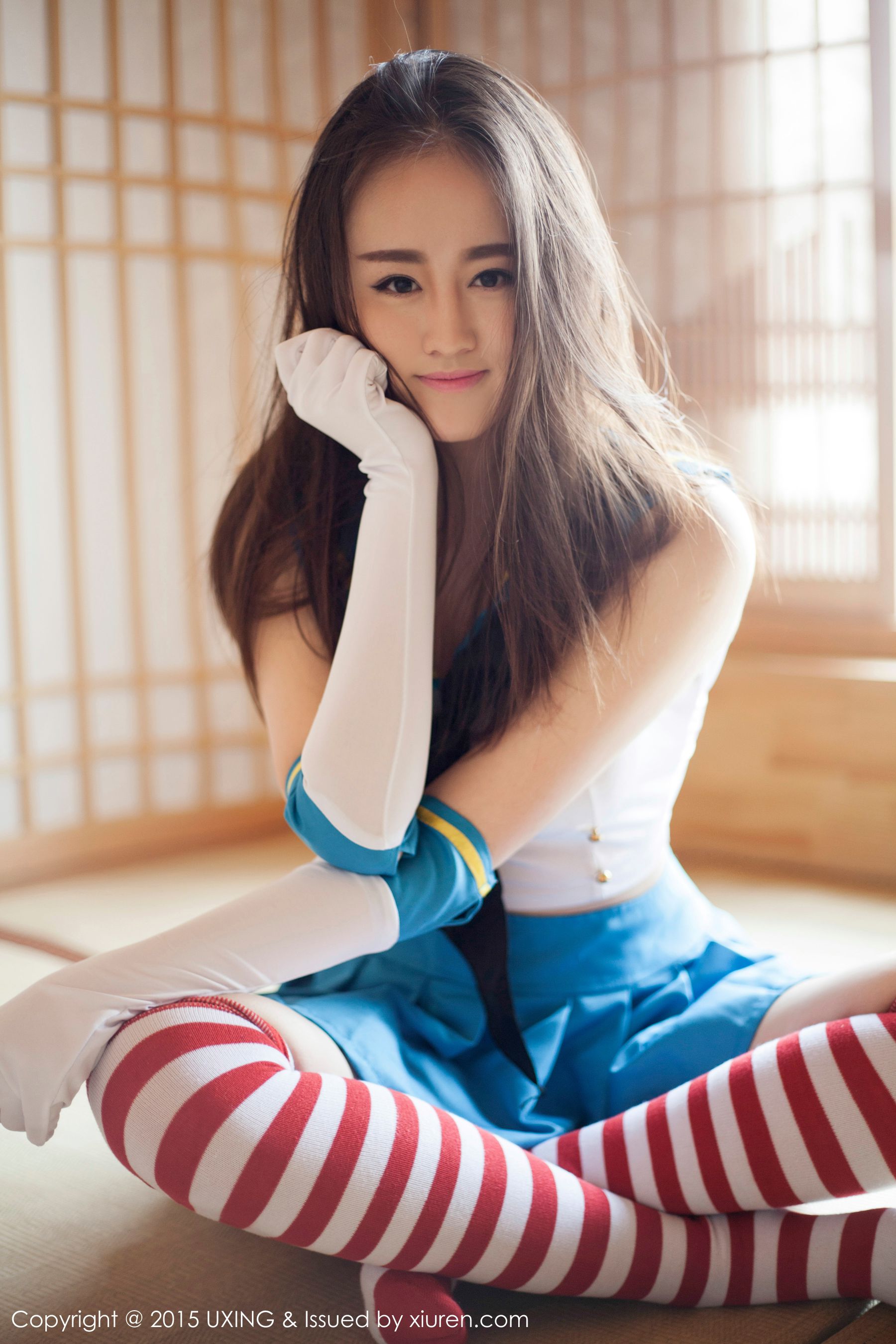 Romi王朝朝 - 美少女校服系列写真集  Vol.005-图9