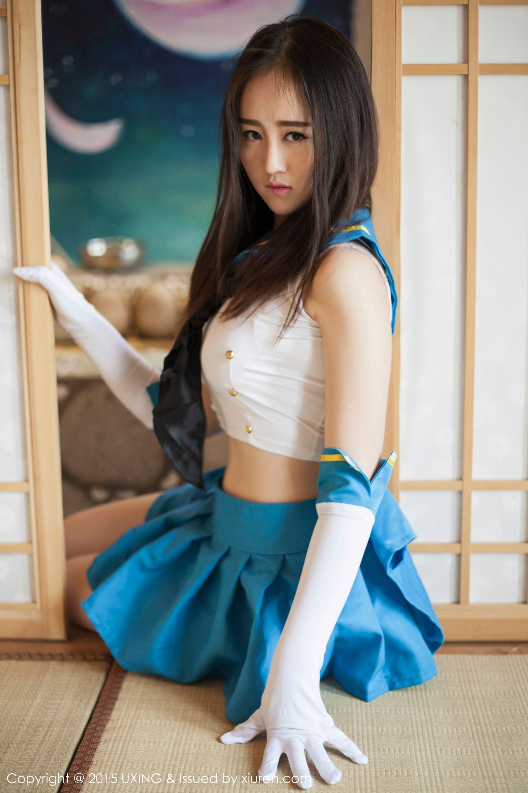 Romi王朝朝 - 美少女校服系列写真集  Vol.005-图12