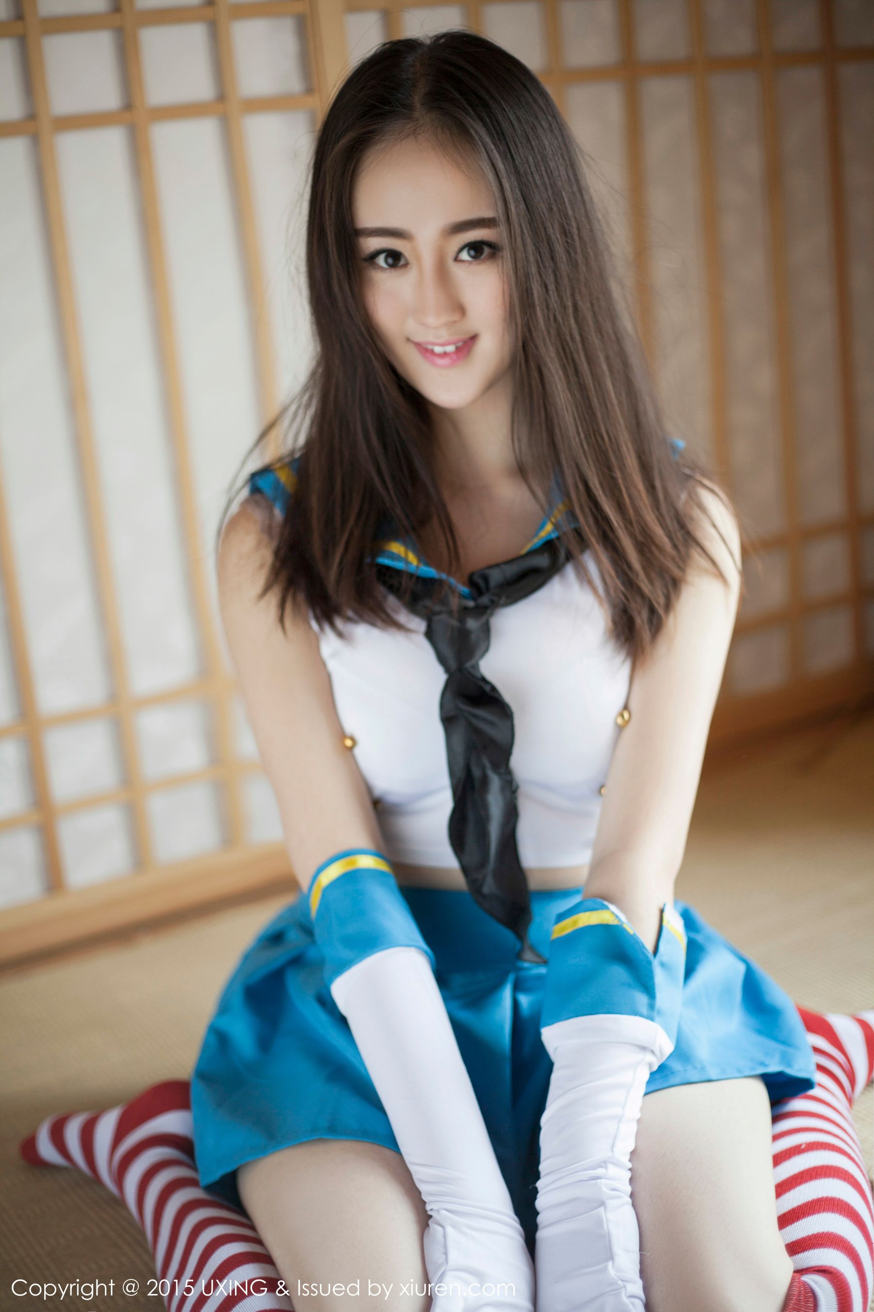 Romi王朝朝 - 美少女校服系列写真集  Vol.005-图18