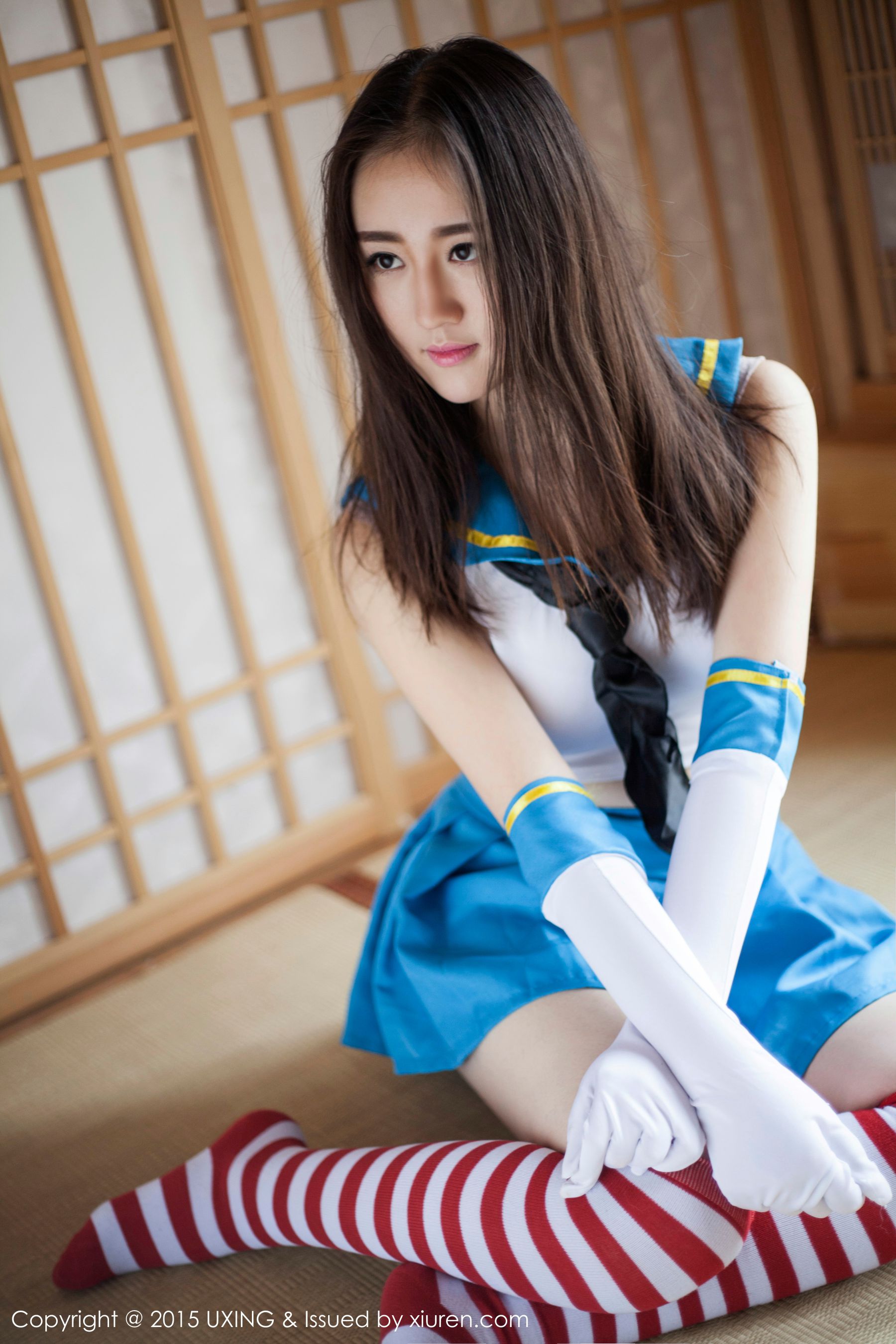 Romi王朝朝 - 美少女校服系列写真集  Vol.005-图21