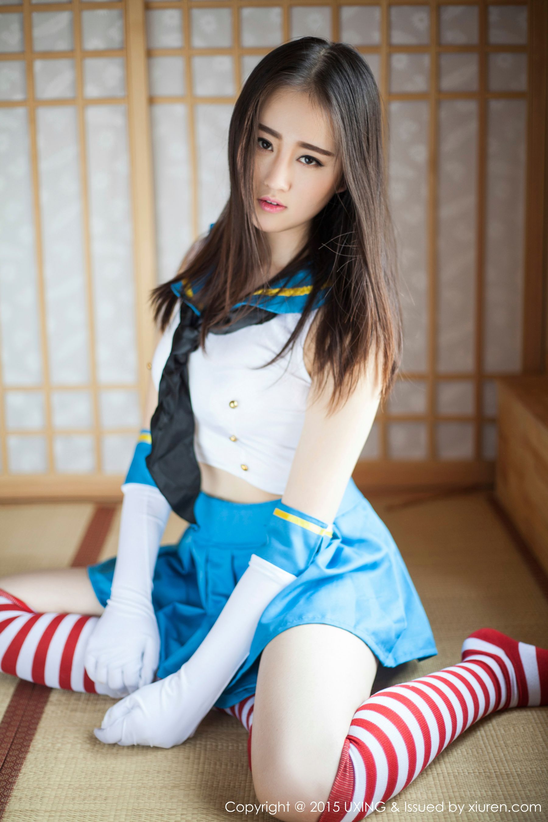 Romi王朝朝 - 美少女校服系列写真集  Vol.005-图26