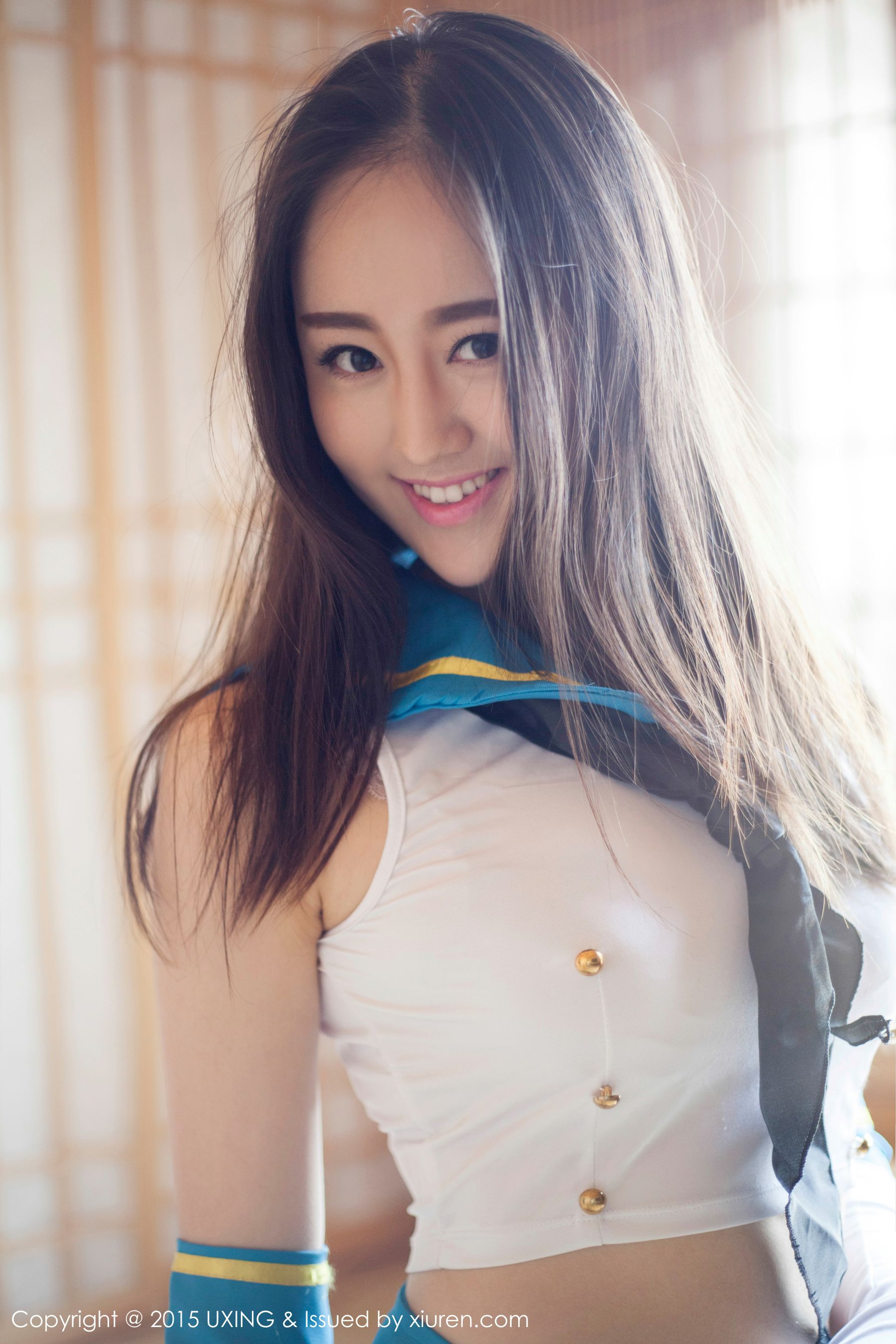 Romi王朝朝 - 美少女校服系列写真集  Vol.005-图2