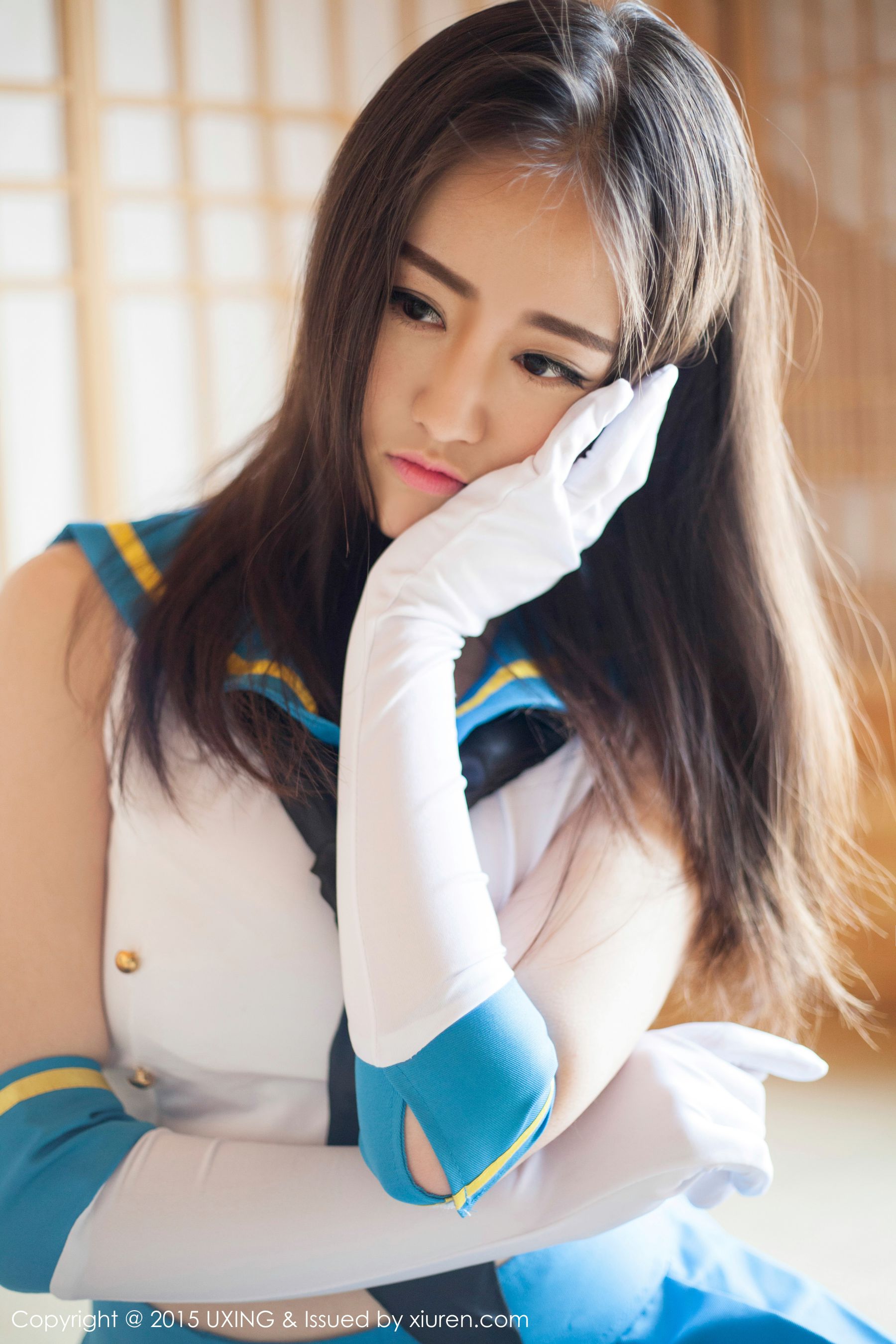 Romi王朝朝 - 美少女校服系列写真集  Vol.005-图5