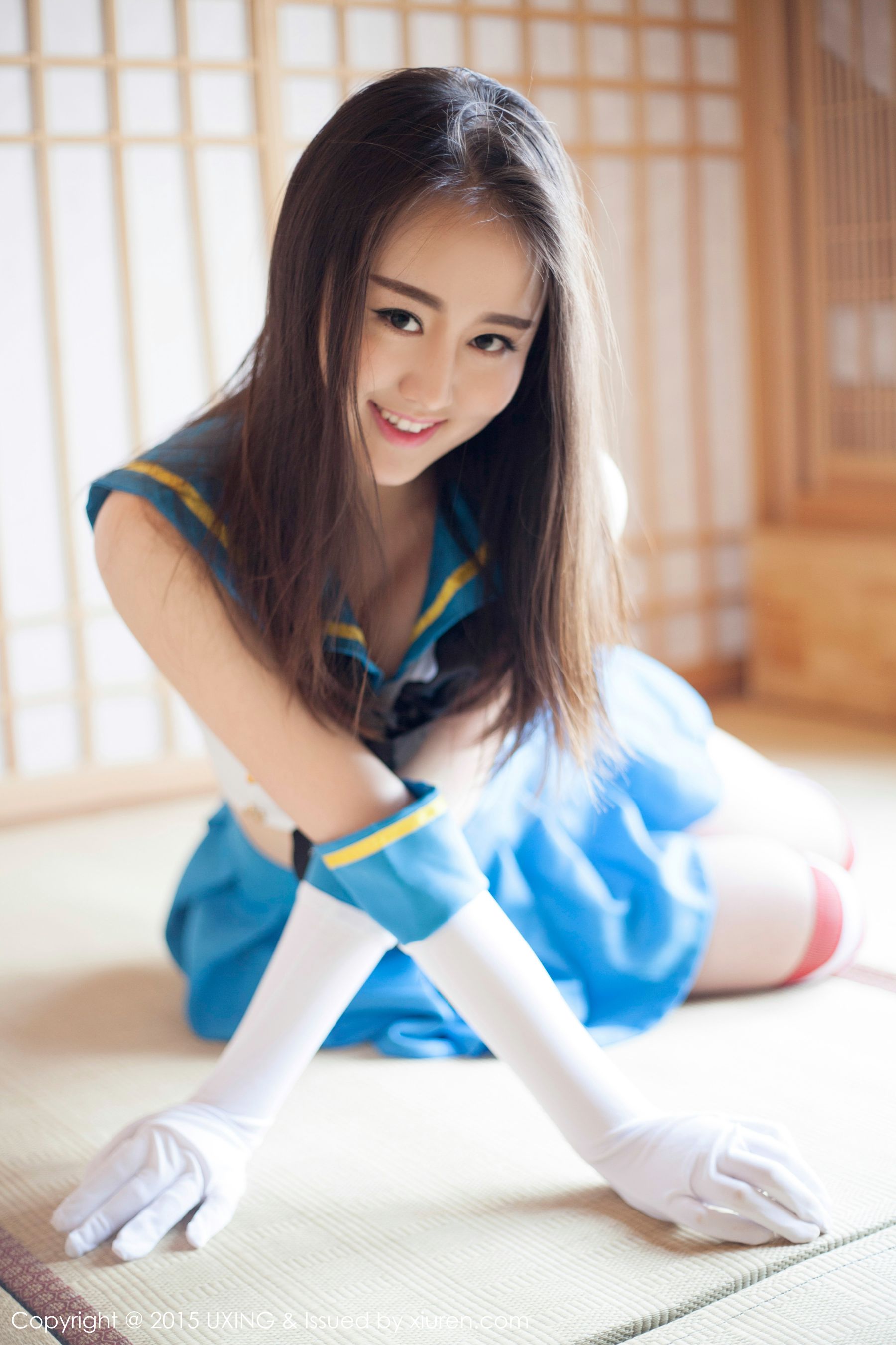 Romi王朝朝 - 美少女校服系列写真集  Vol.005-图7