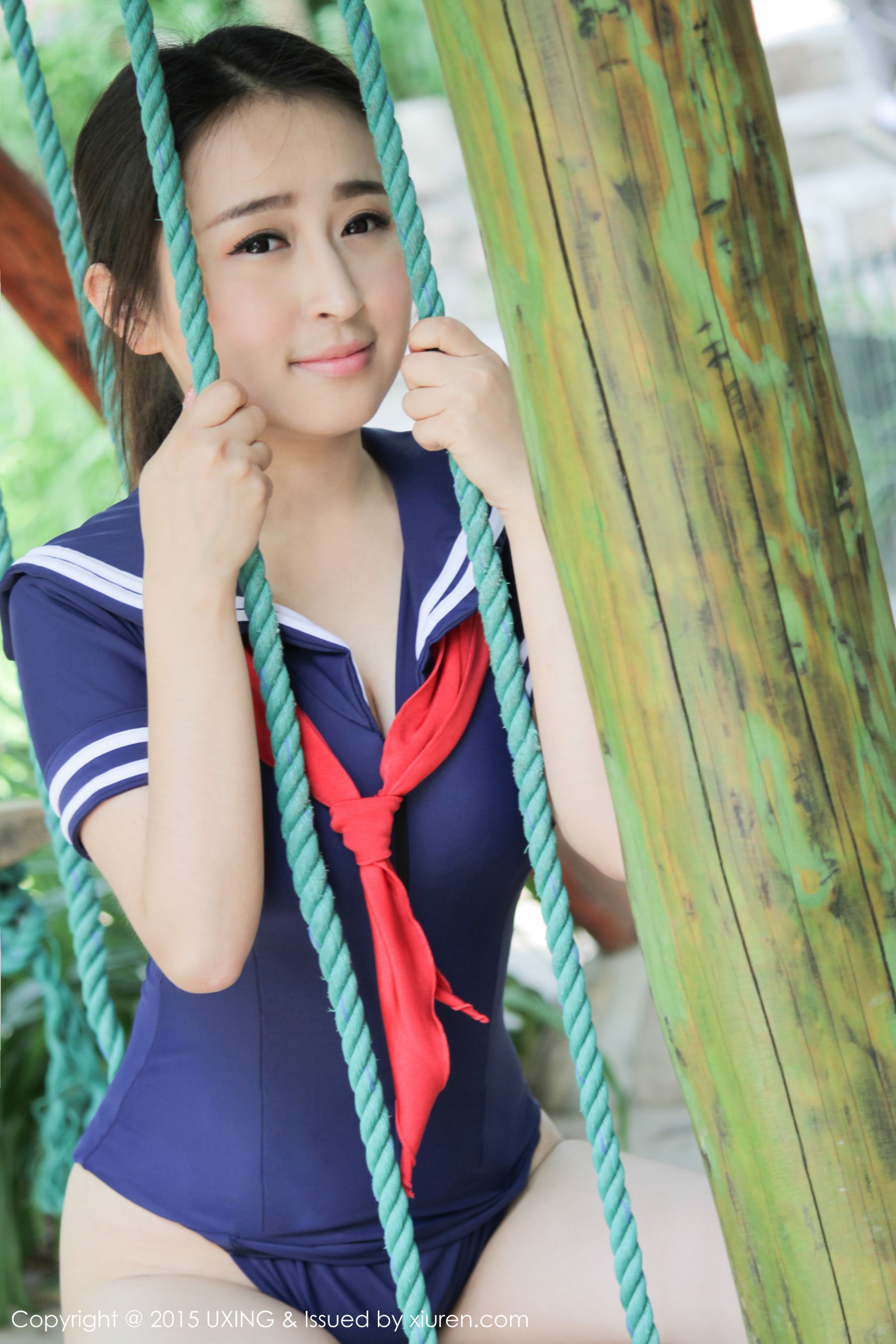 煊煊sunny - 水手服泳装少女  Vol.017 写真集-图18