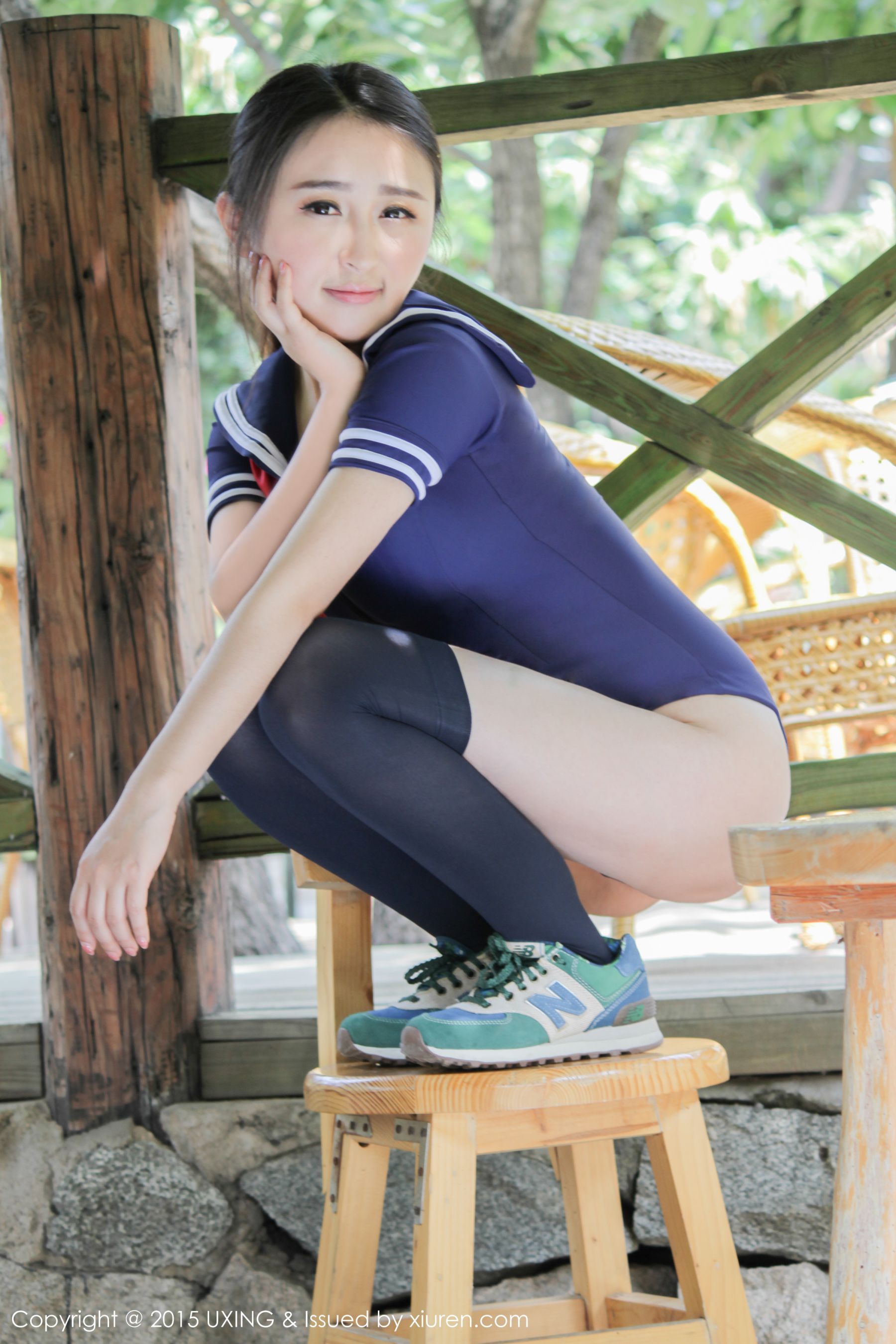 煊煊sunny - 水手服泳装少女  Vol.017 写真集-图7