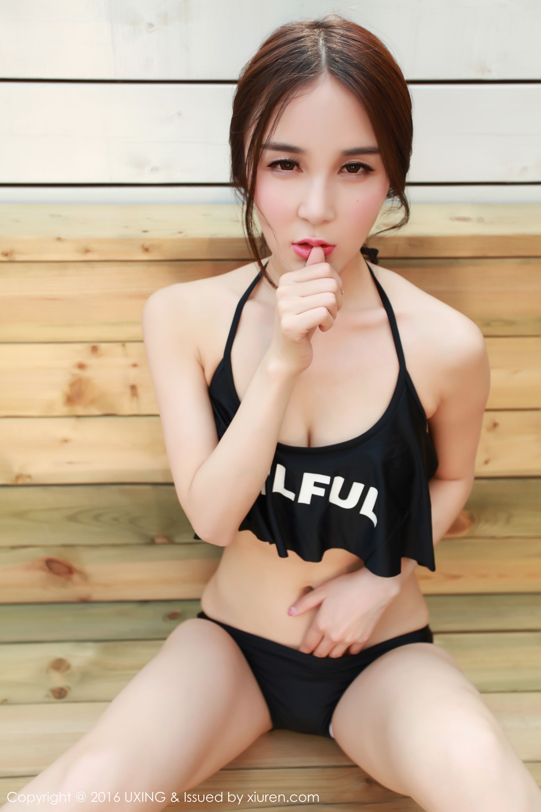 Candy刘美辰 - 性感荷叶边WILFUL比基尼  Vol.037 写真集-图14