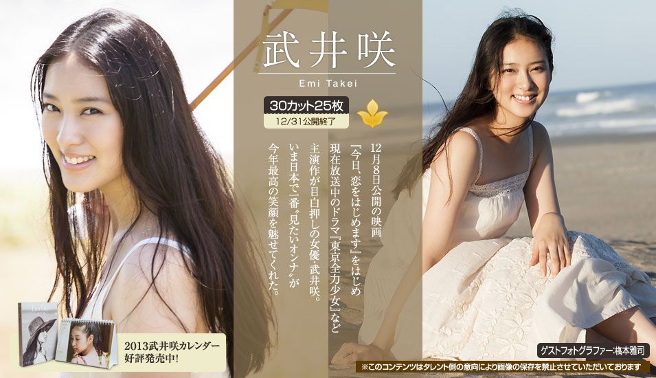 武井咲 Emi Takei 《2012年12月刊号》-图0