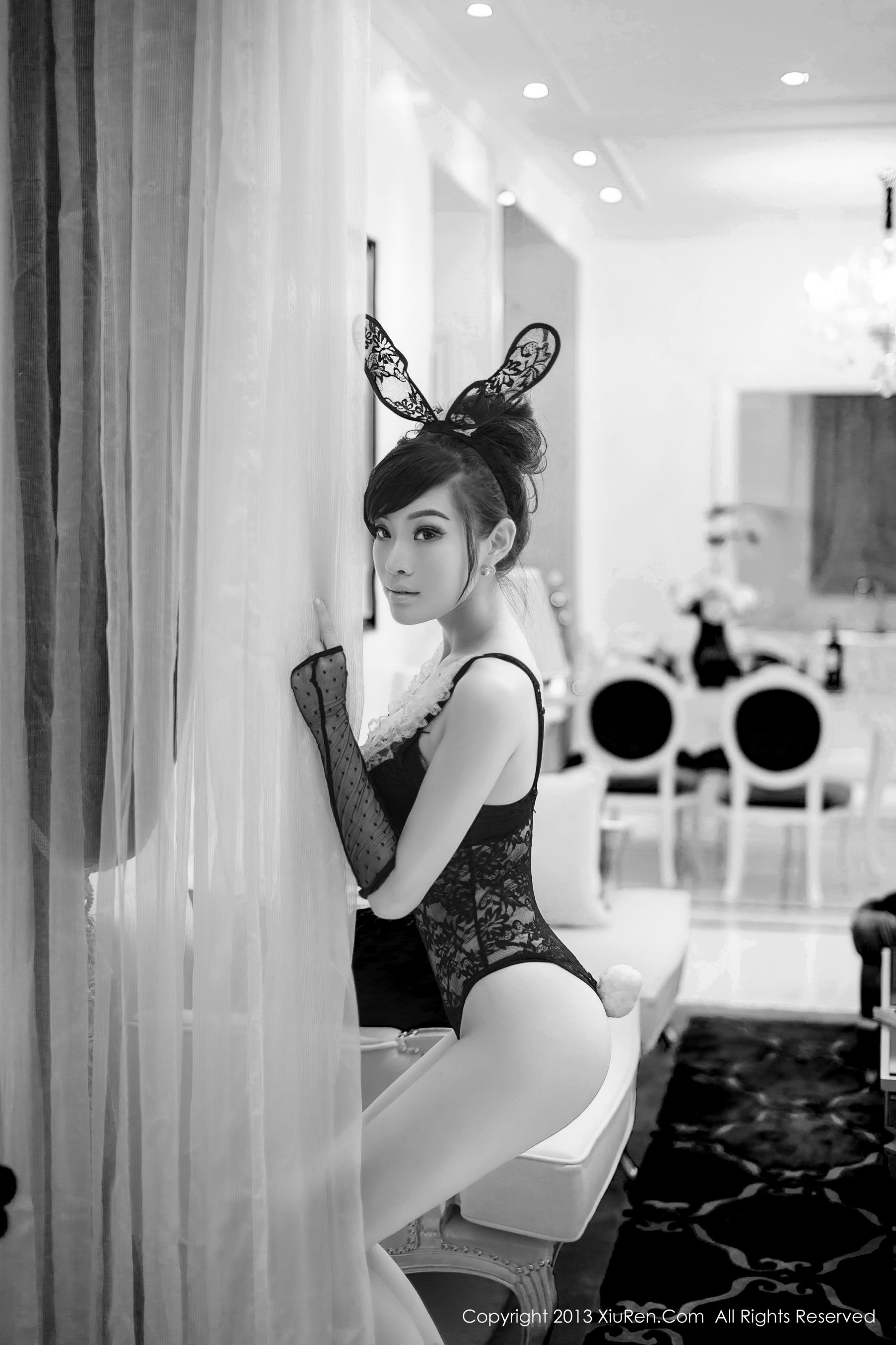 容容容Alice《蕾丝兔女郎》  No.041-图0