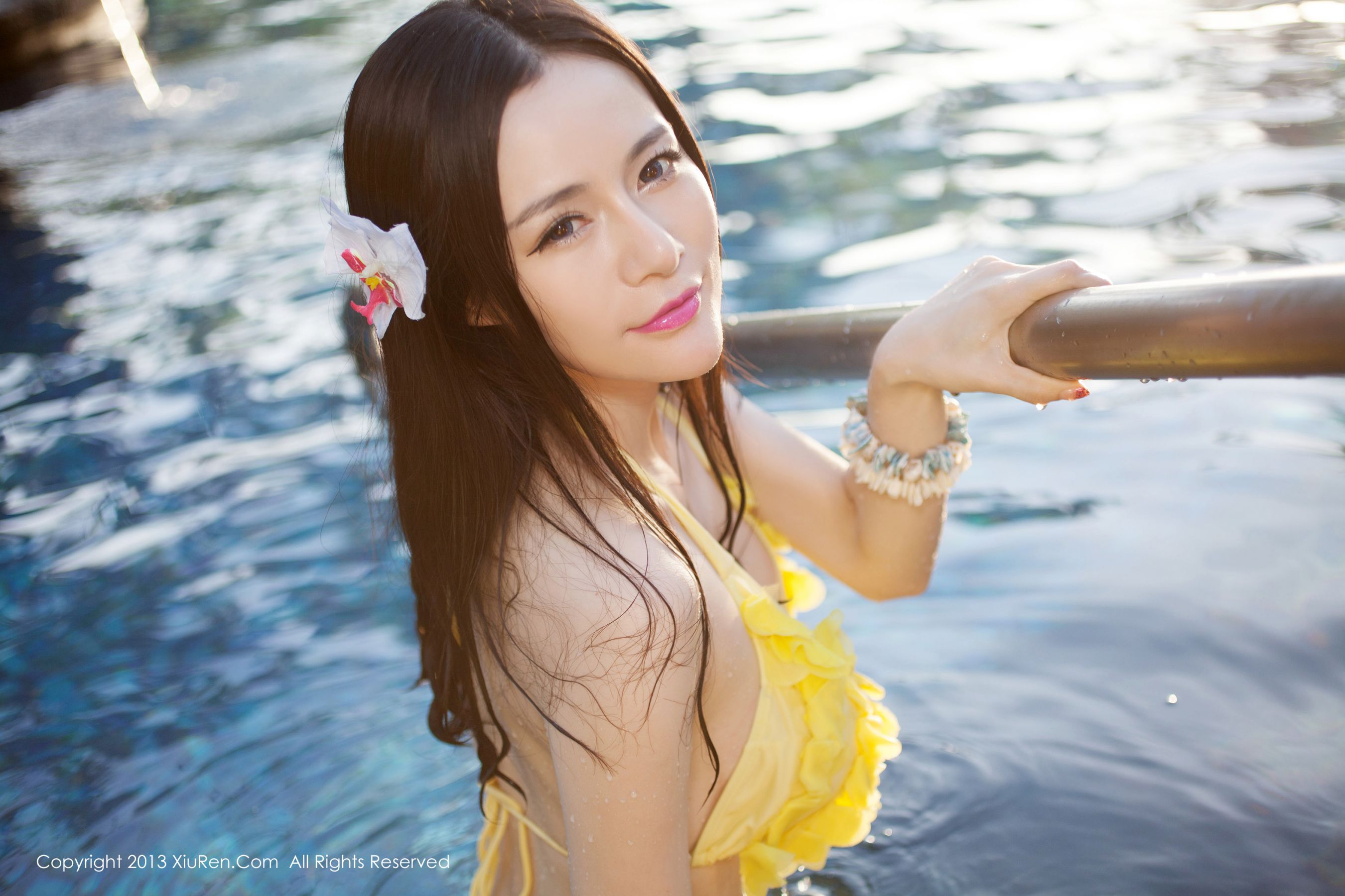 nancy小姿 - 海边唯美比基尼系列  No.069-图22