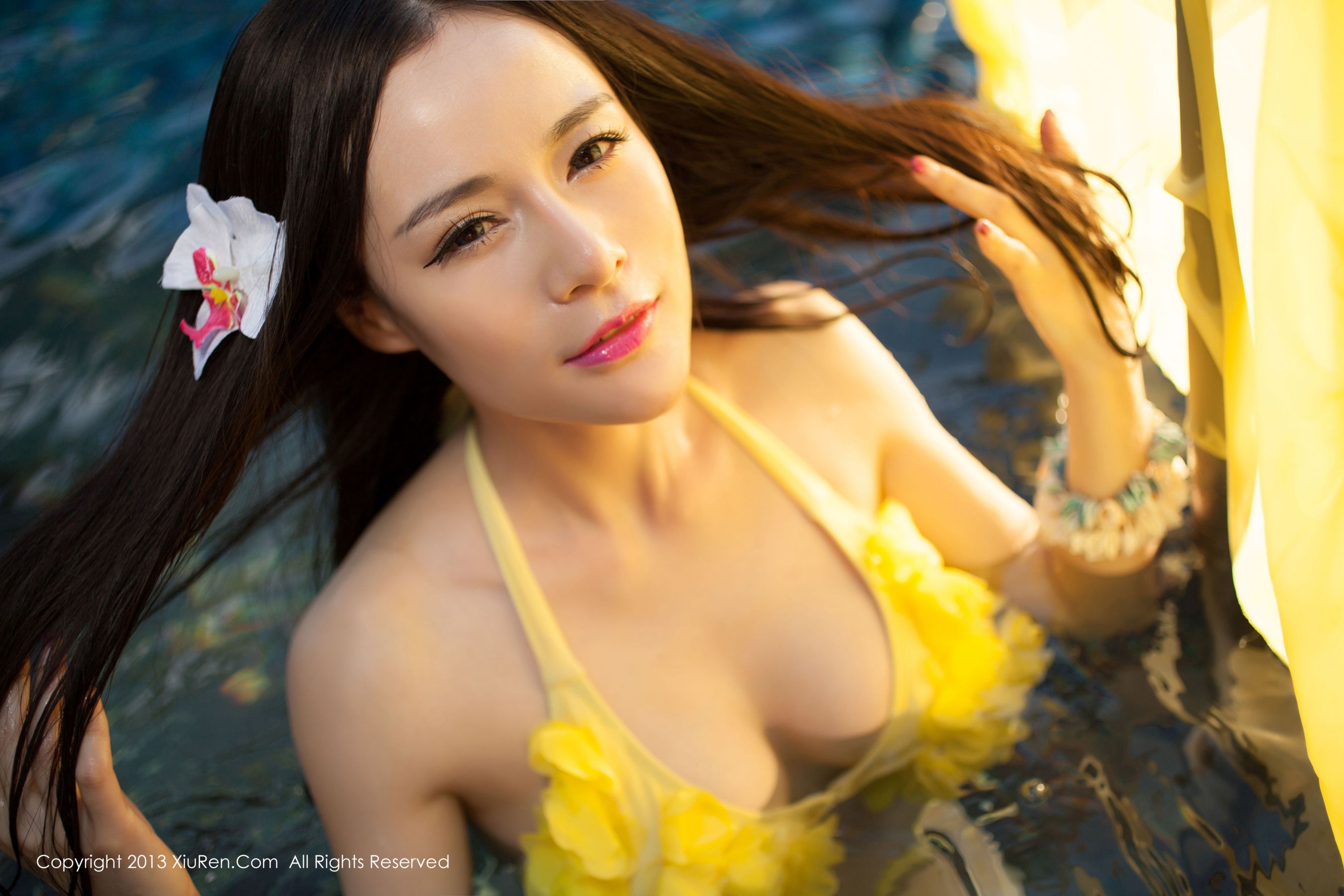 nancy小姿 - 海边唯美比基尼系列  No.069-图23