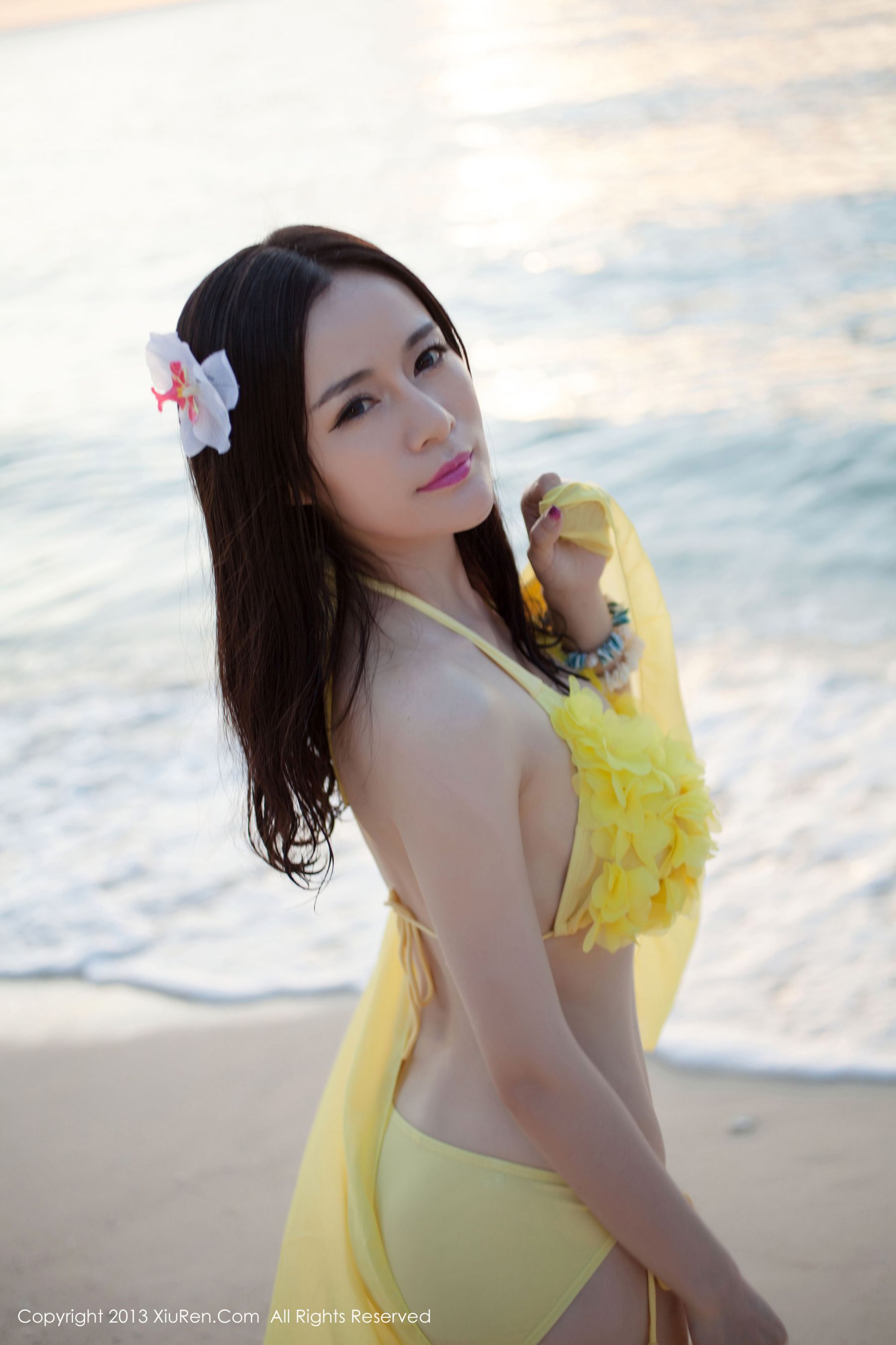 nancy小姿 - 海边唯美比基尼系列  No.069-图31