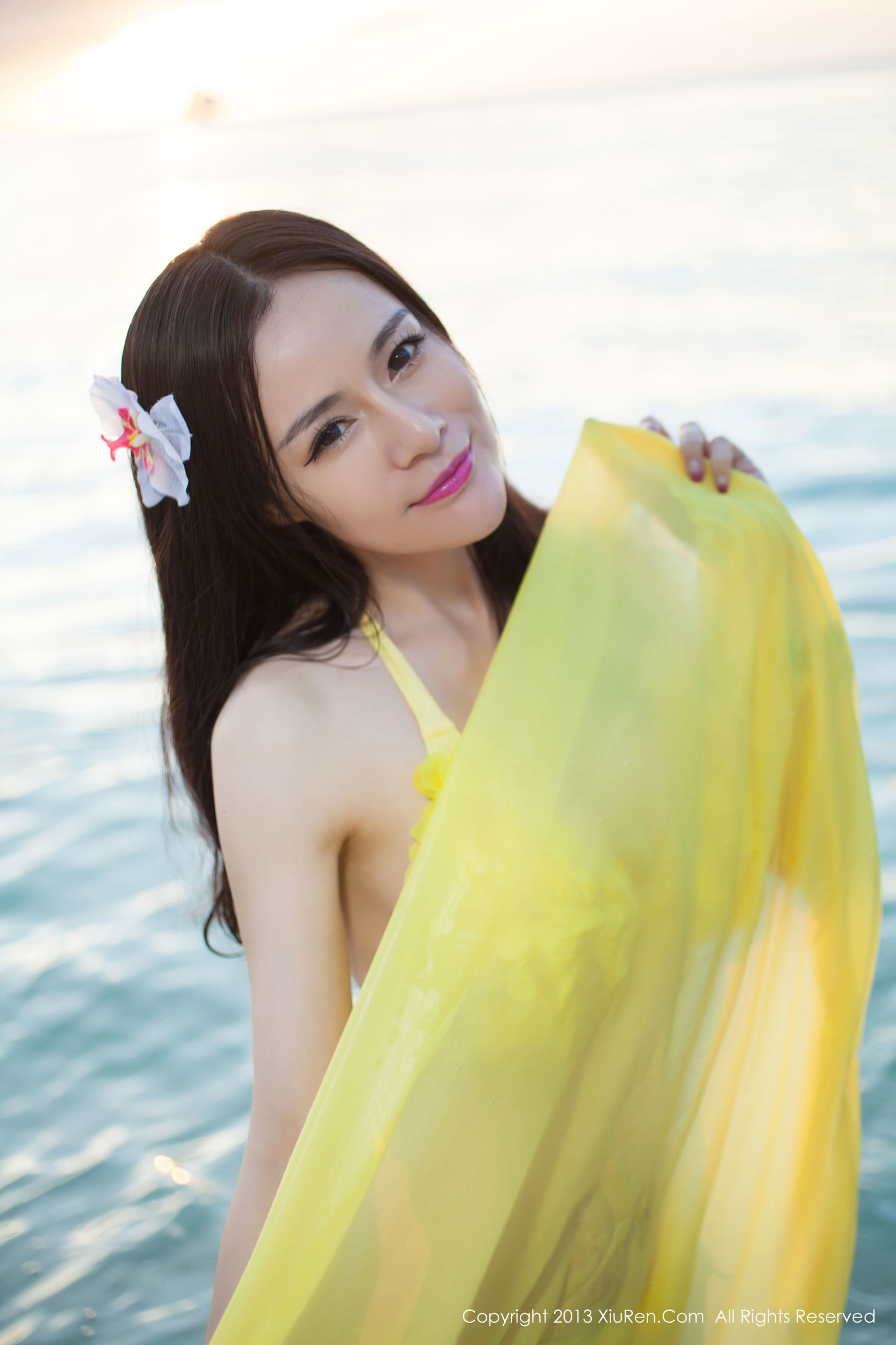 nancy小姿 - 海边唯美比基尼系列  No.069-图32